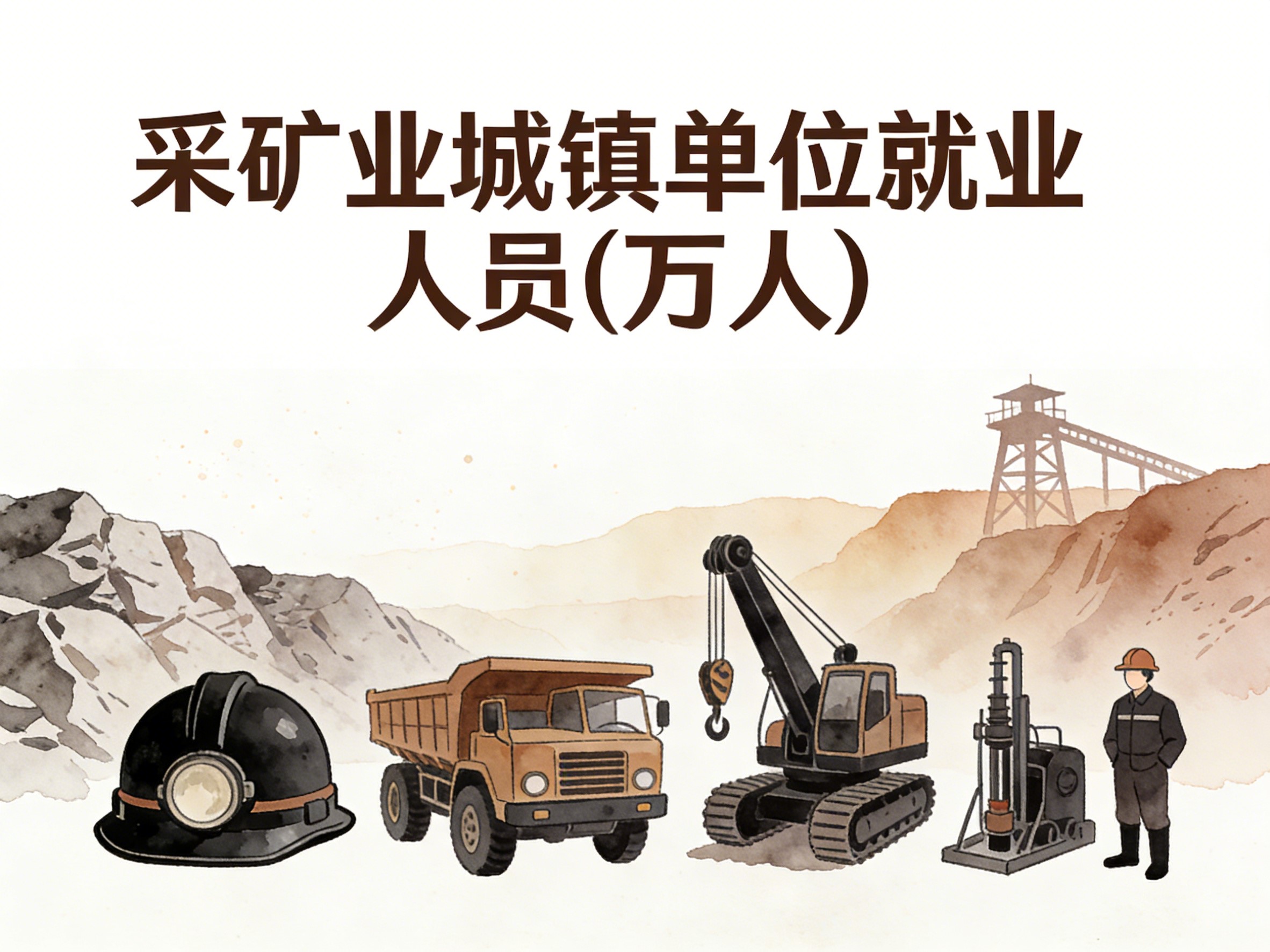 2008-2024年中国采矿业城镇单位就业人员数据集