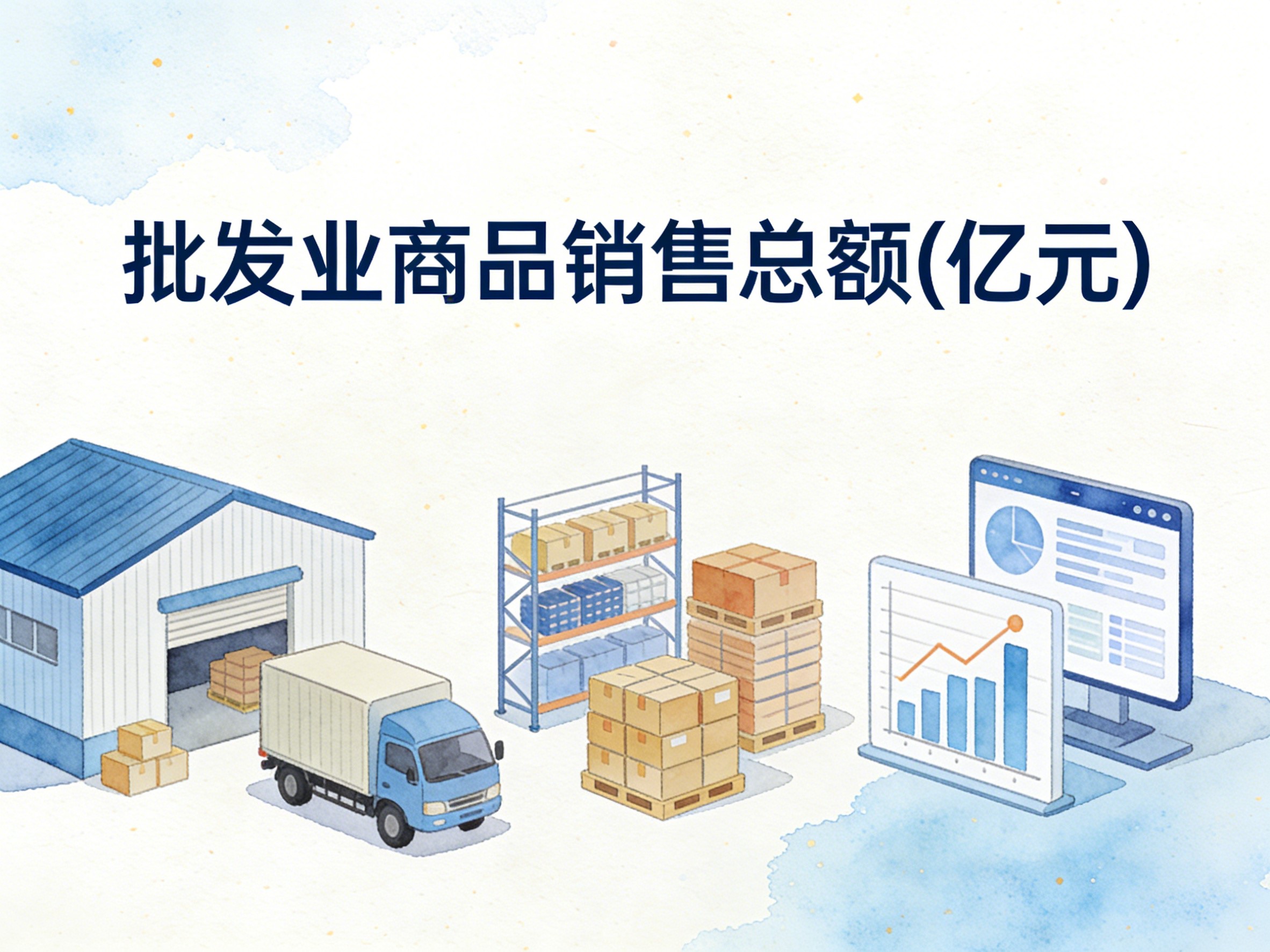 2008-2024年中国批发业商品销售总额数据集