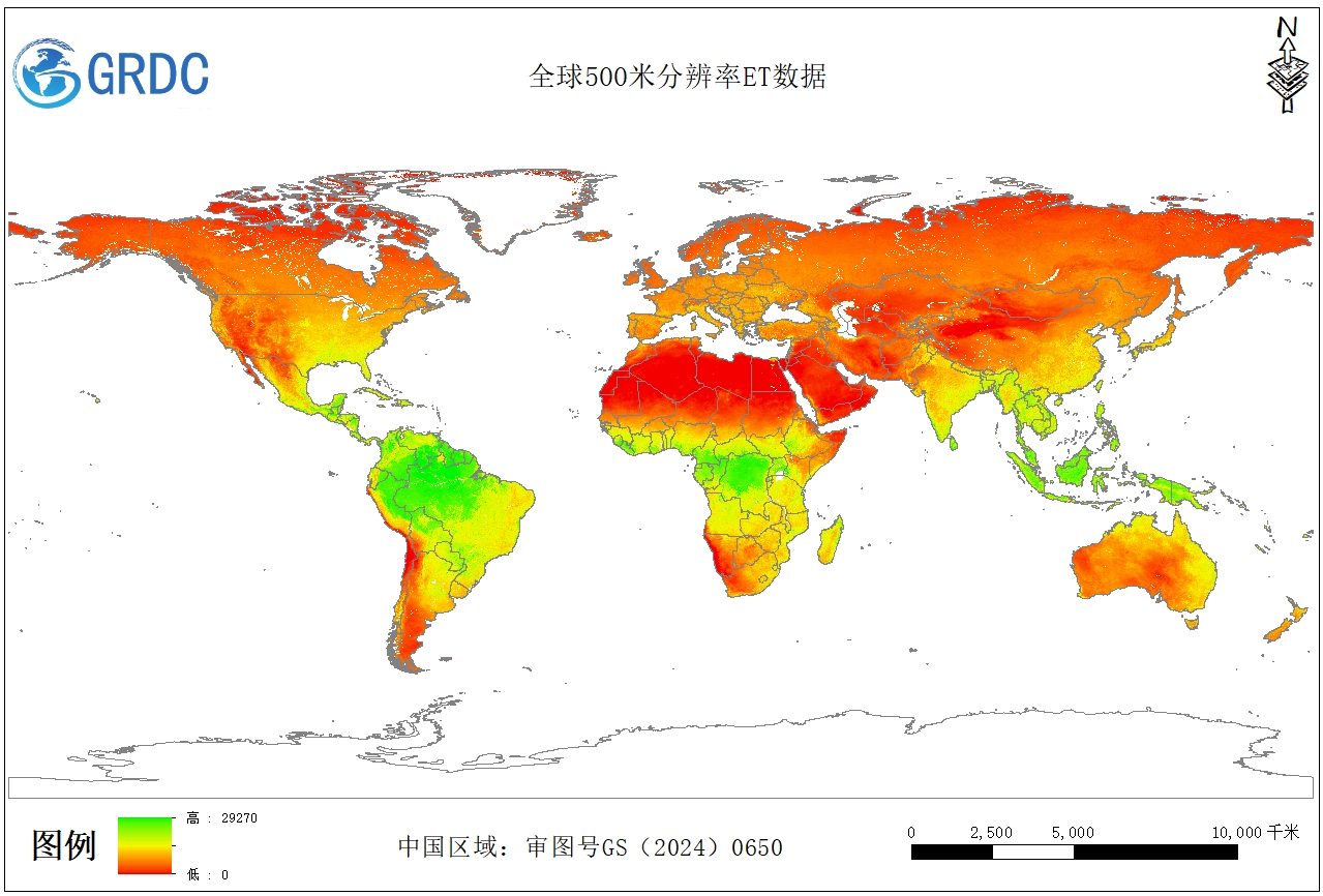 全球PM_V2逐年500米分辨率ET数据集(2000-2024)
