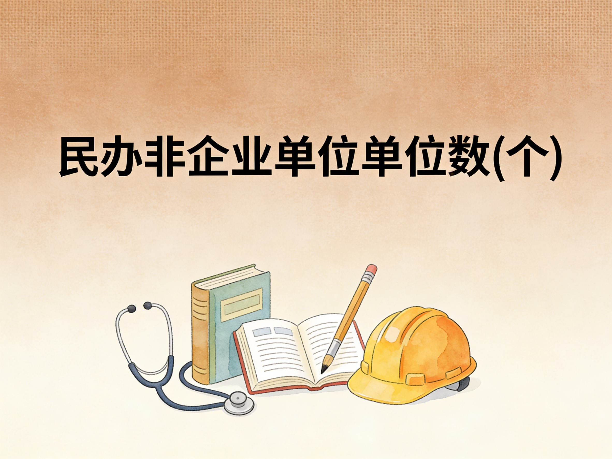 2008-2024年中国民办非企业单位单位数数据集