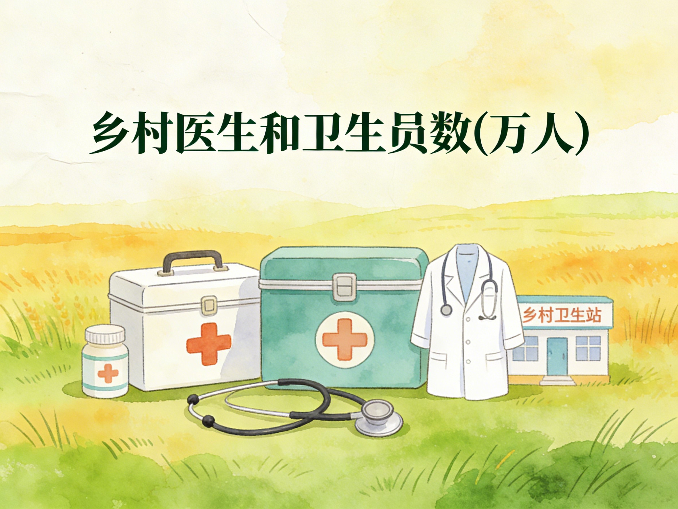 2009-2024年中国乡村医生和卫生员数数据集