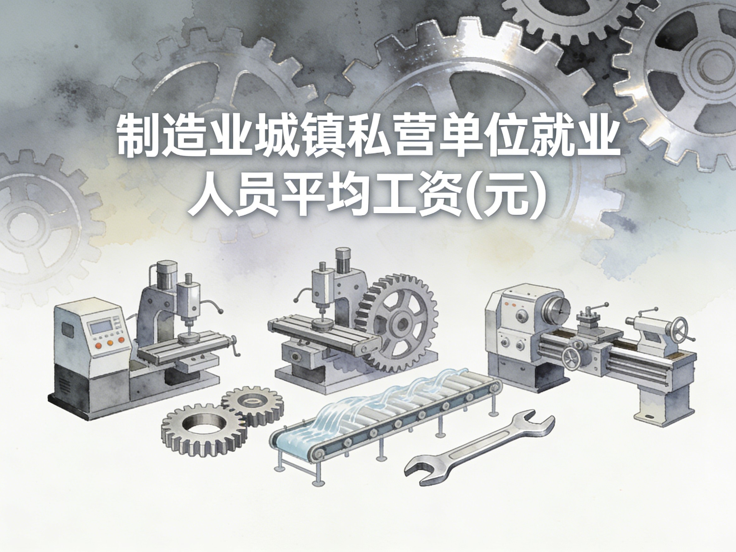 2009-2024年中国制造业城镇私营单位就业人员平均工资数据集