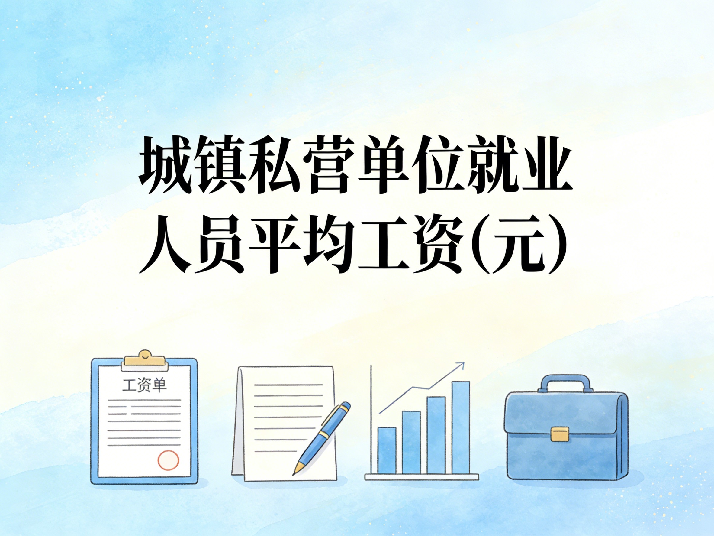 2009-2024年中国城镇私营单位就业人员平均工资数据集