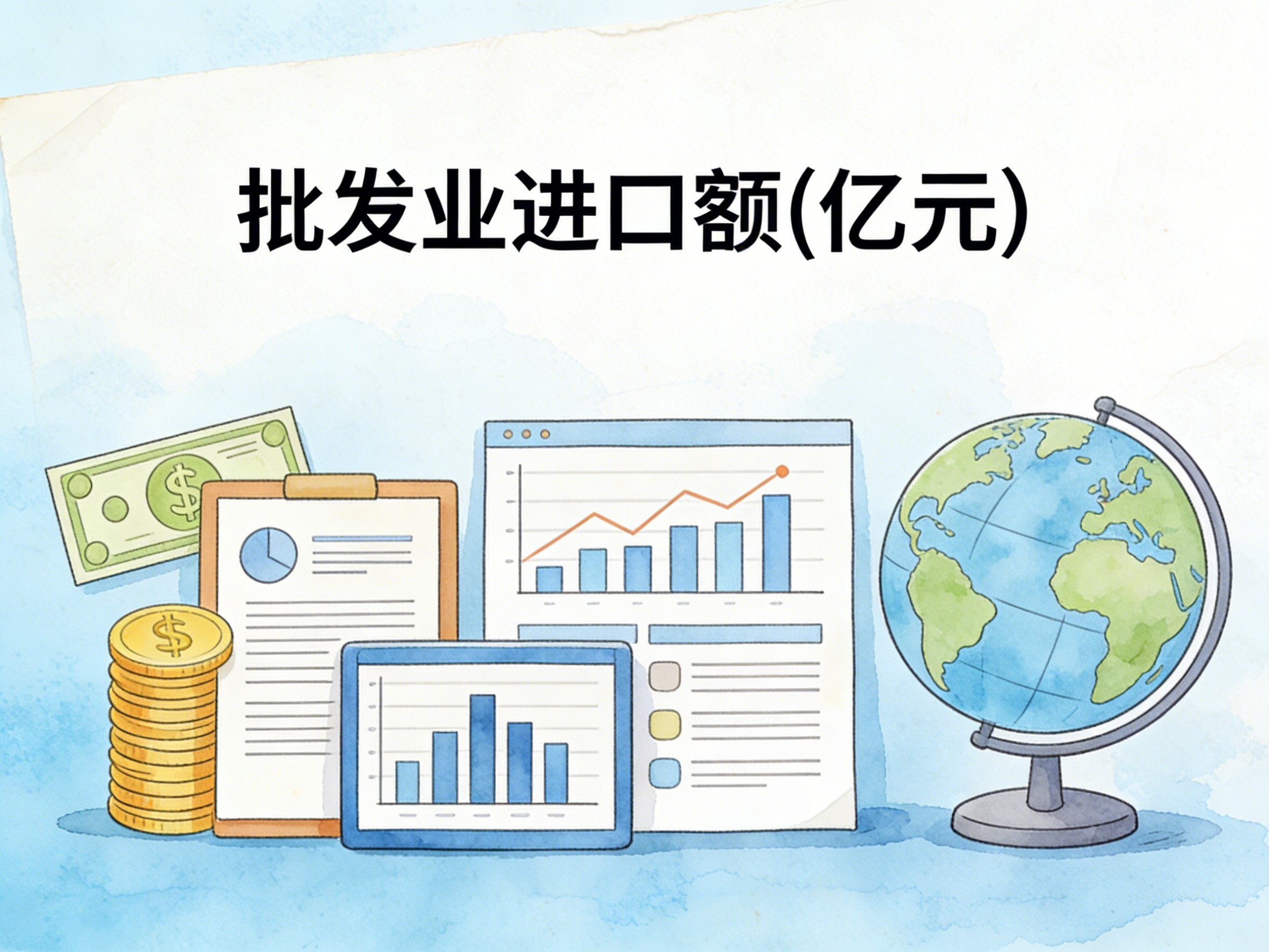 2009-2024年中国批发业进口额数据集