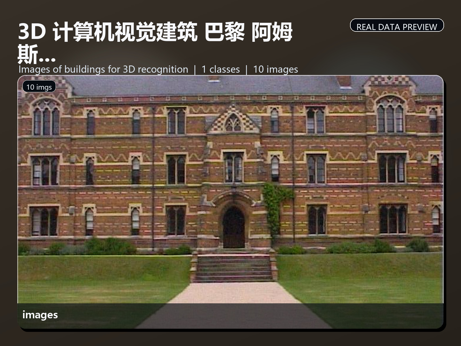 3D 计算机视觉建筑 巴黎 阿姆斯特丹 庞贝