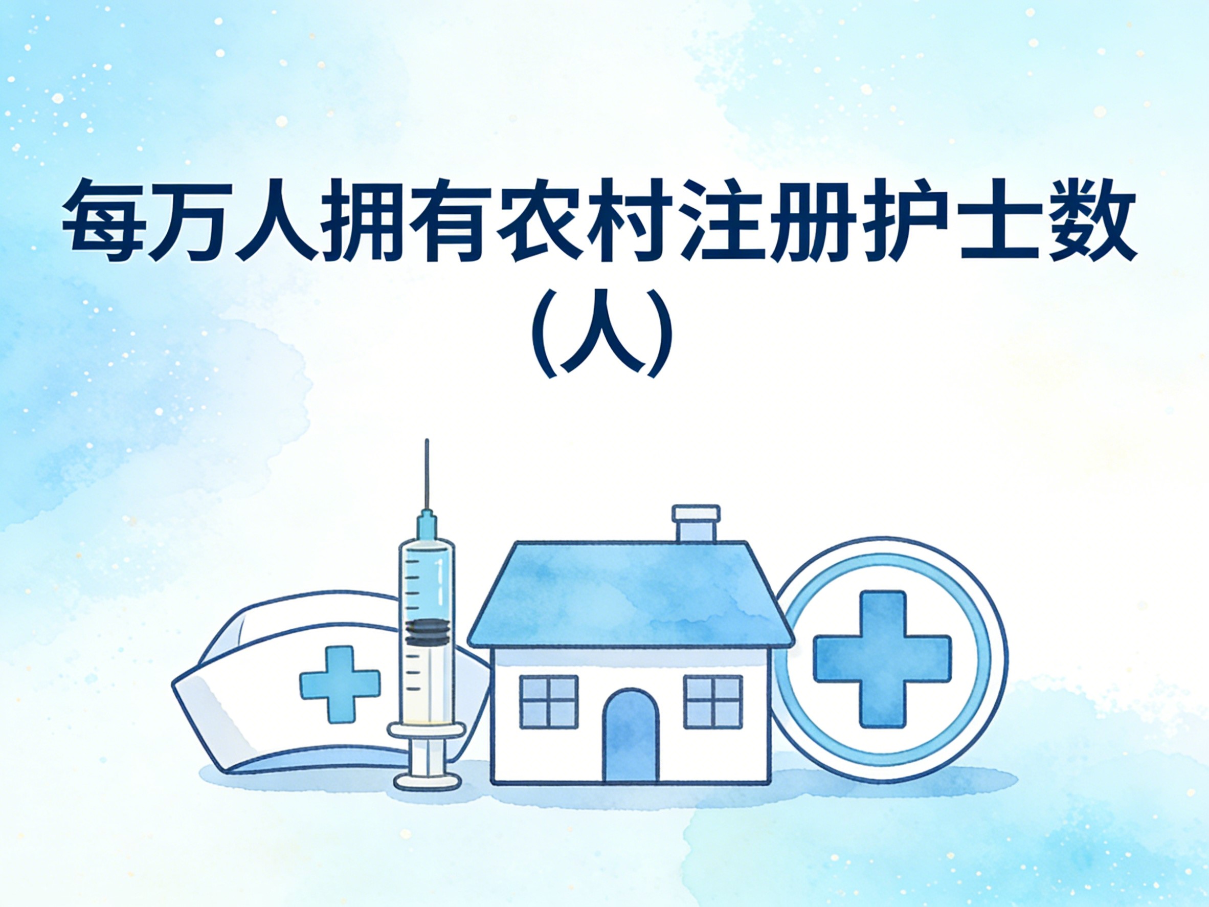 2010-2024年中国每万人拥有农村注册护士数数据集