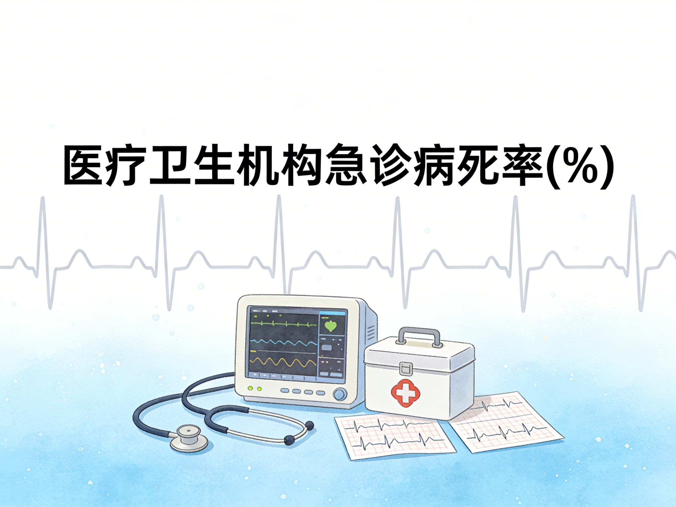 2010-2024年中国医疗卫生机构急诊病死率数据集