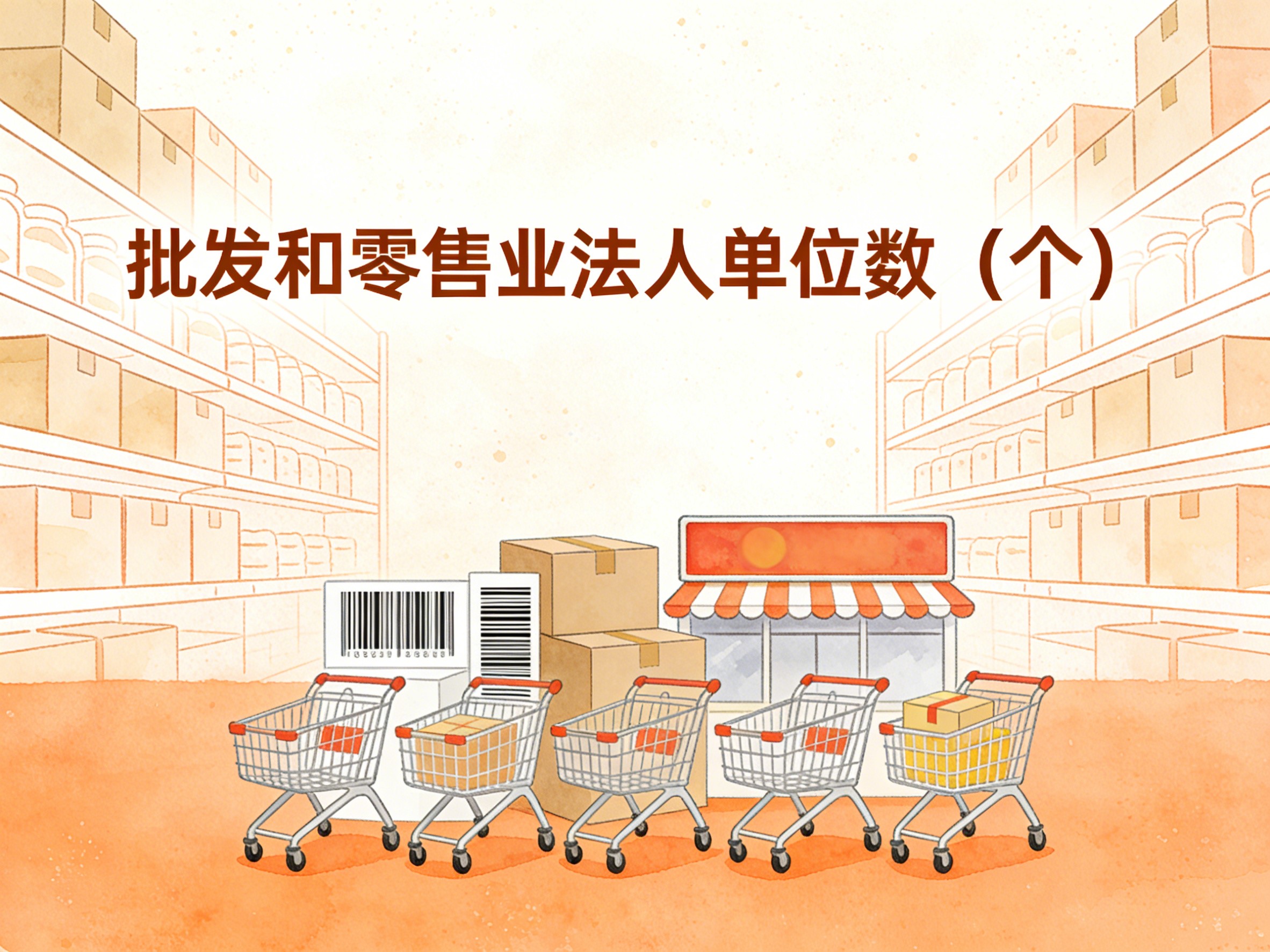 2010-2024年中国批发和零售业法人单位数数据集