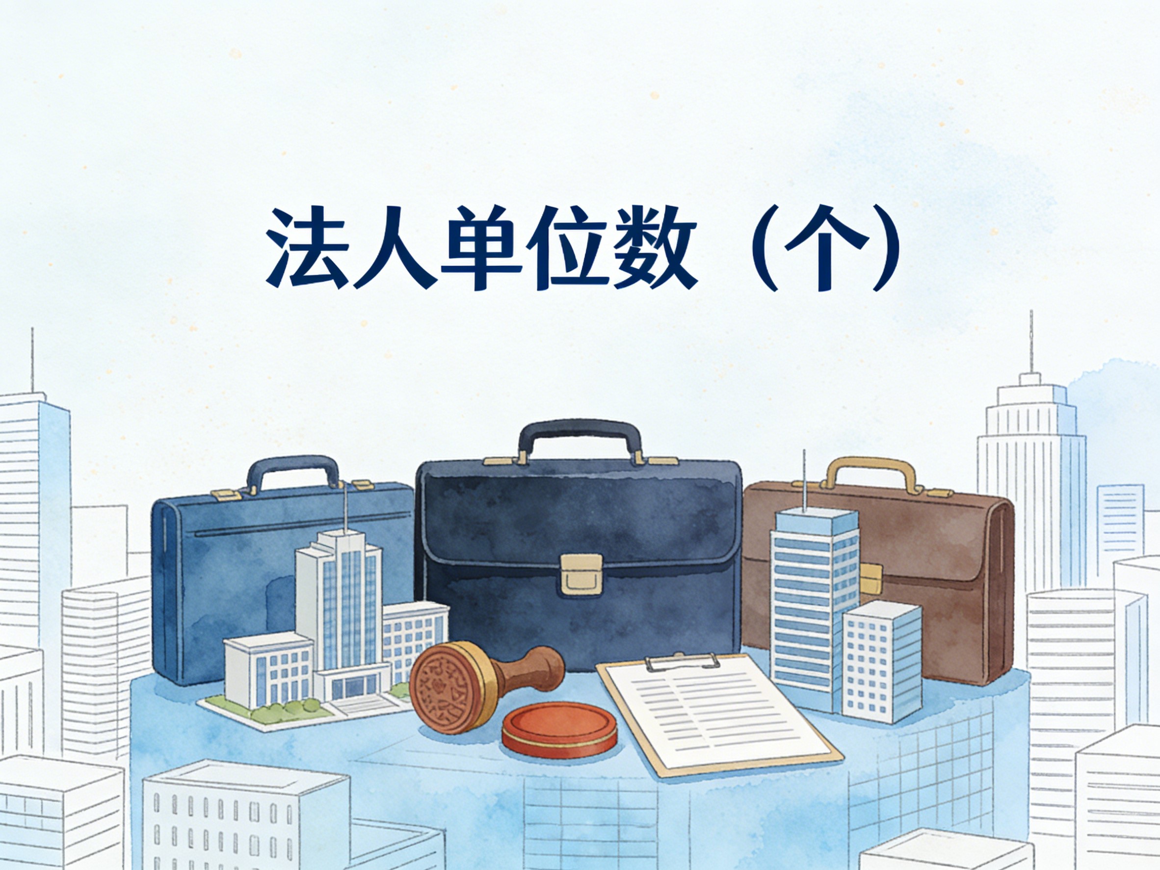 2010-2024年中国法人单位数数据集