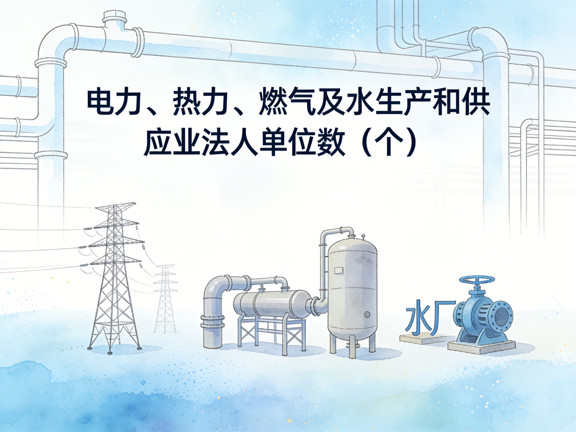2010-2024年中国电力、热力、燃气及水生产和供应业法人单位数数据集