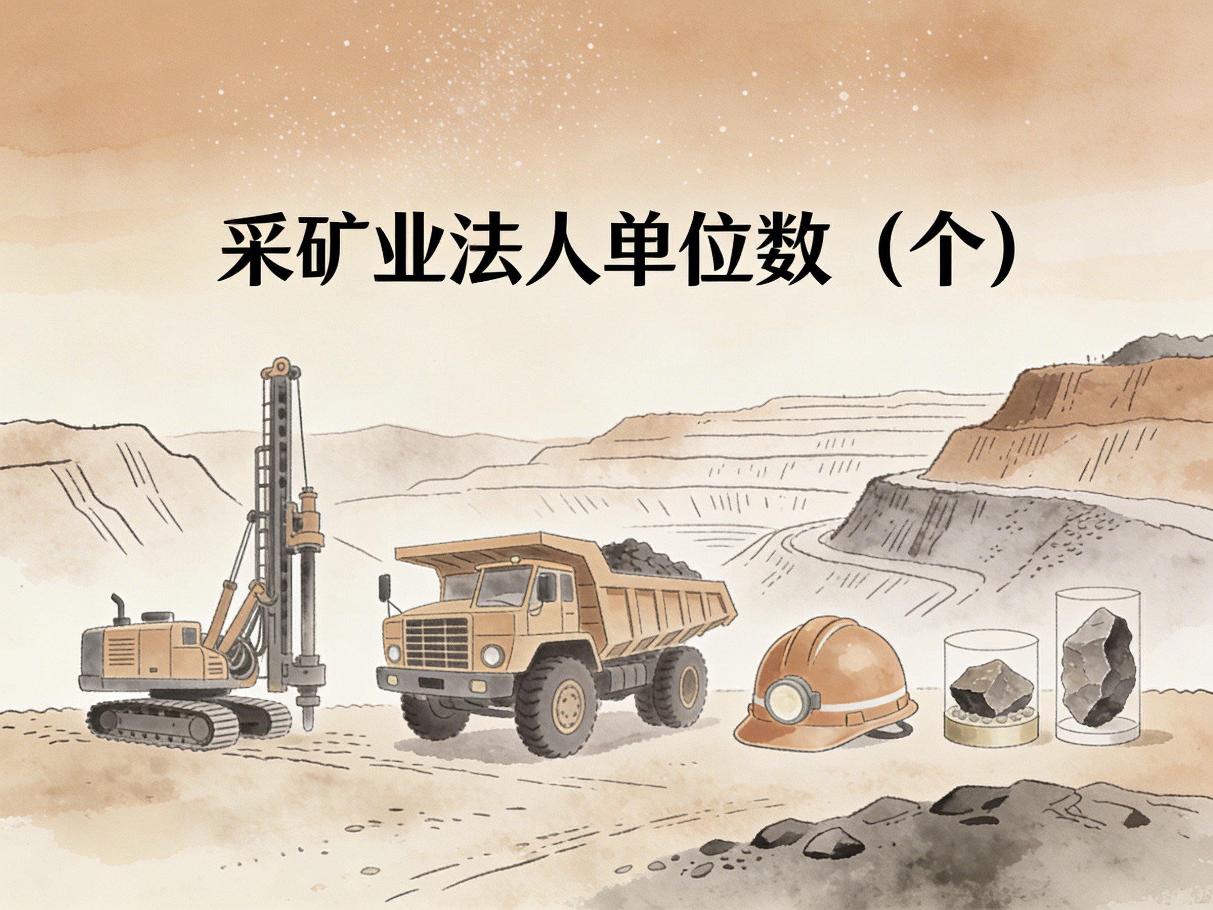 2010-2024年中国采矿业法人单位数数据集