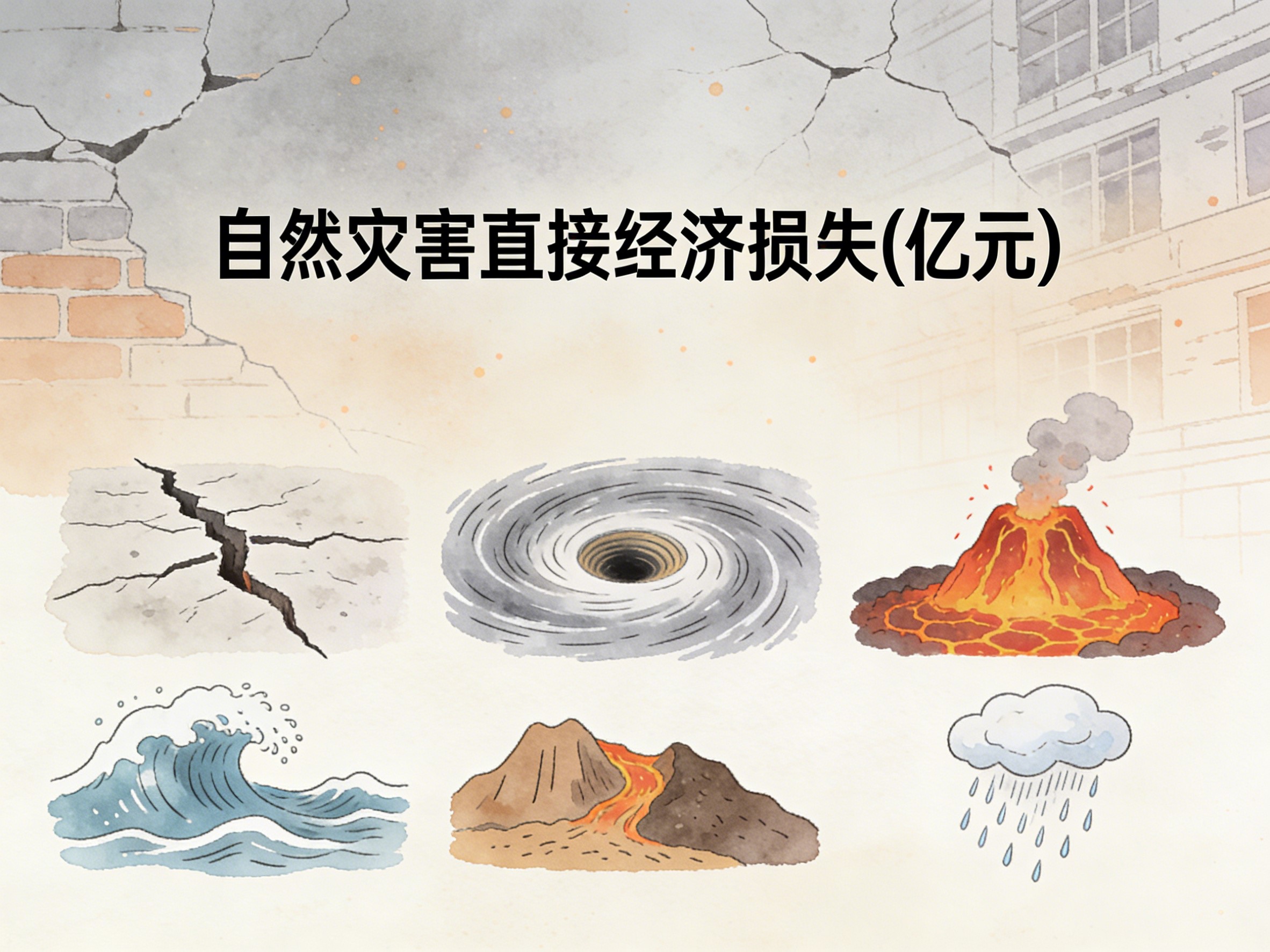 2010-2024年中国自然灾害直接经济损失数据集