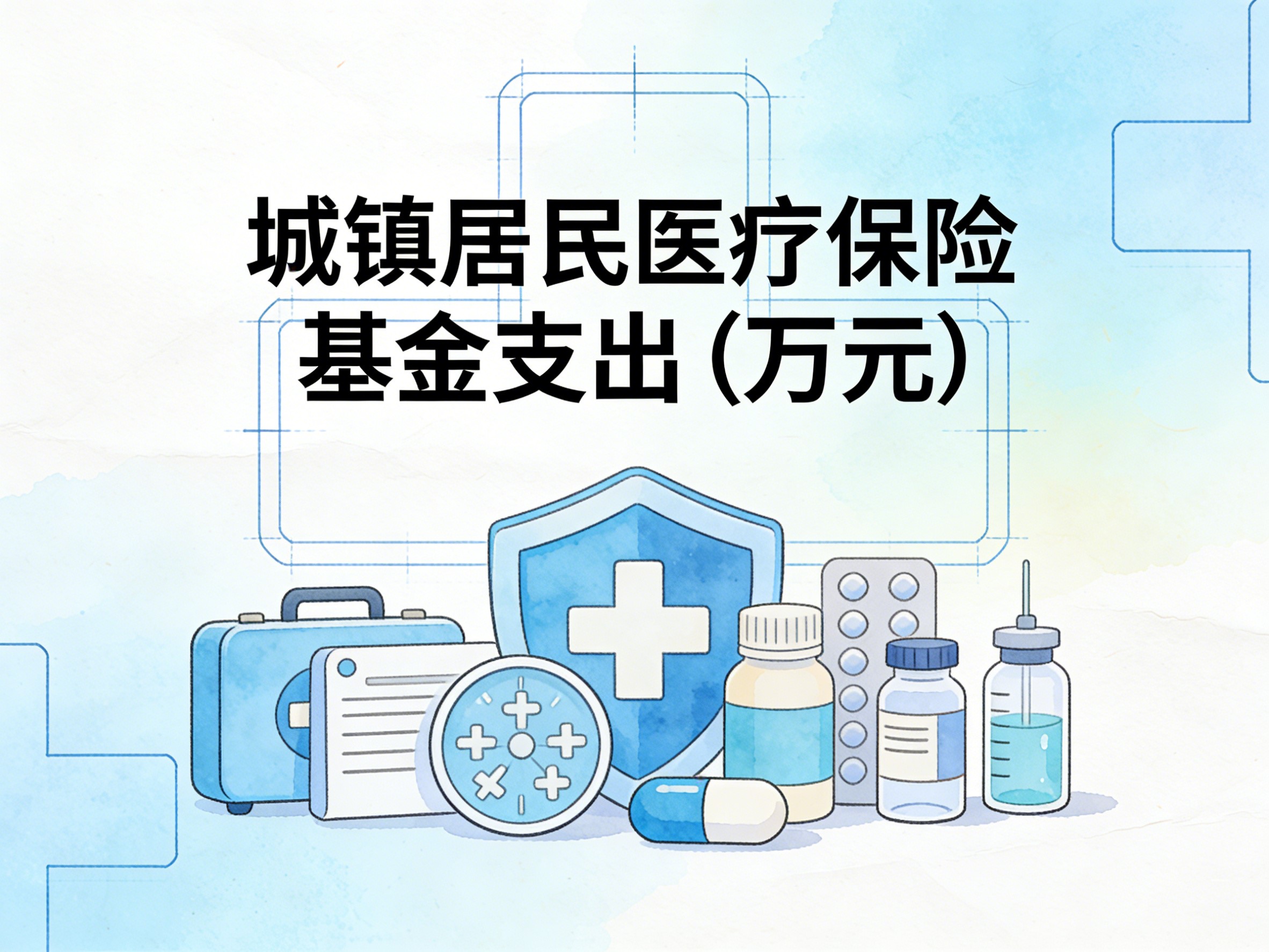2011-2024年中国城镇居民医疗保险基金支出数据集