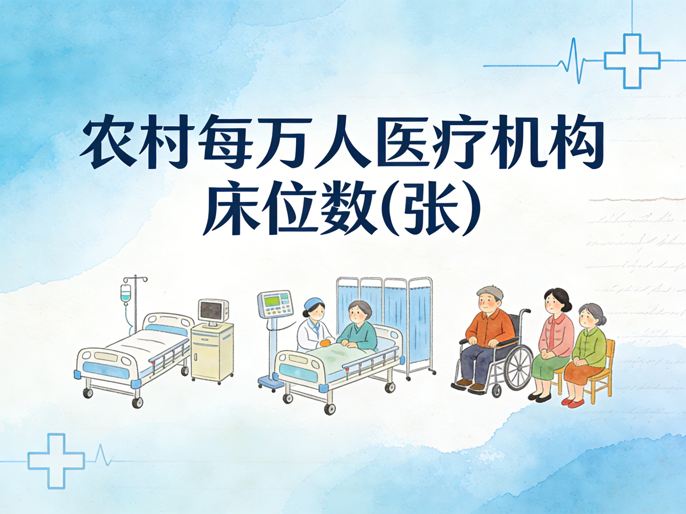 2011-2024年中国农村每万人医疗机构床位数数据集