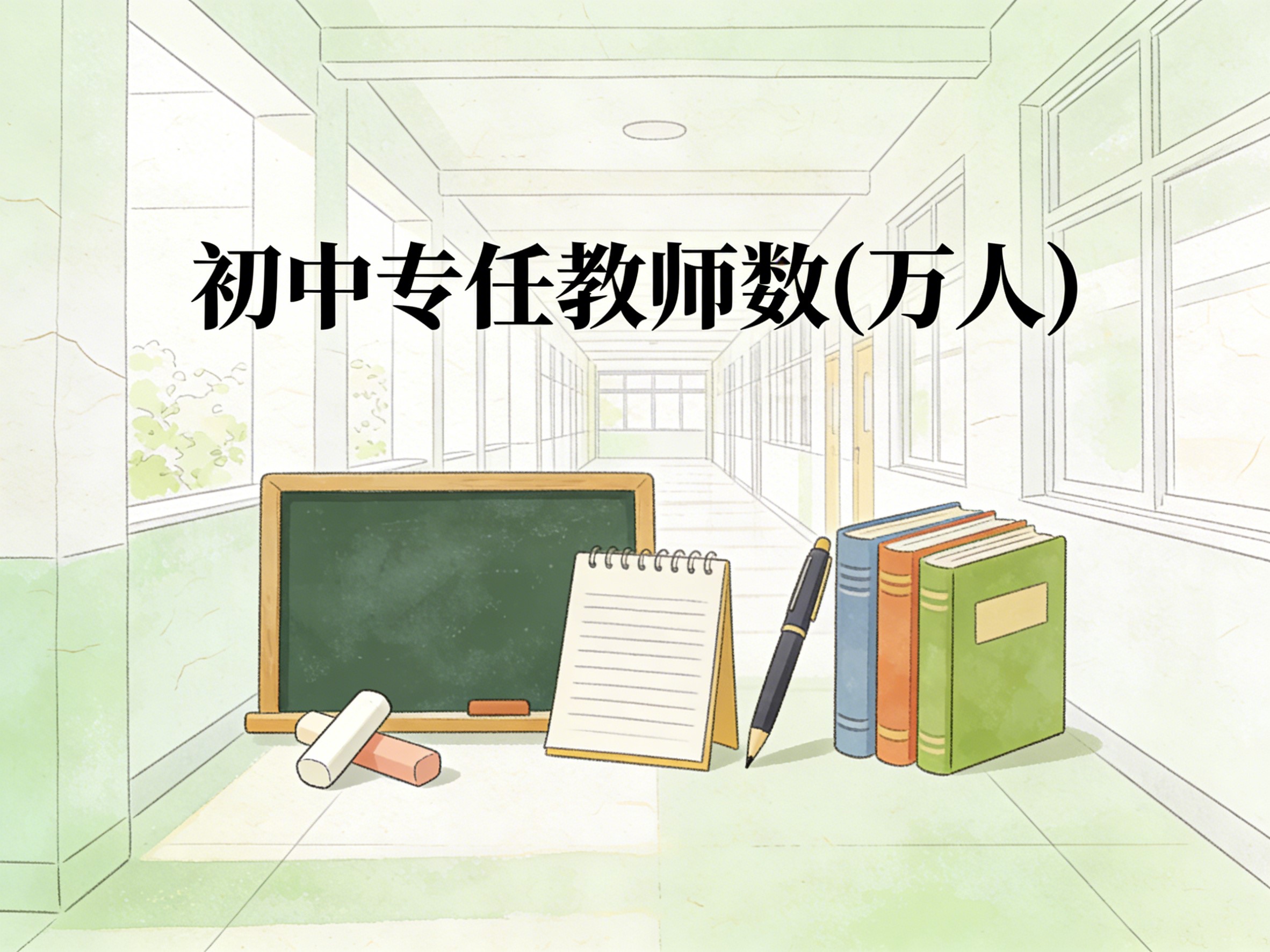 2011-2024年中国初中专任教师数数据集