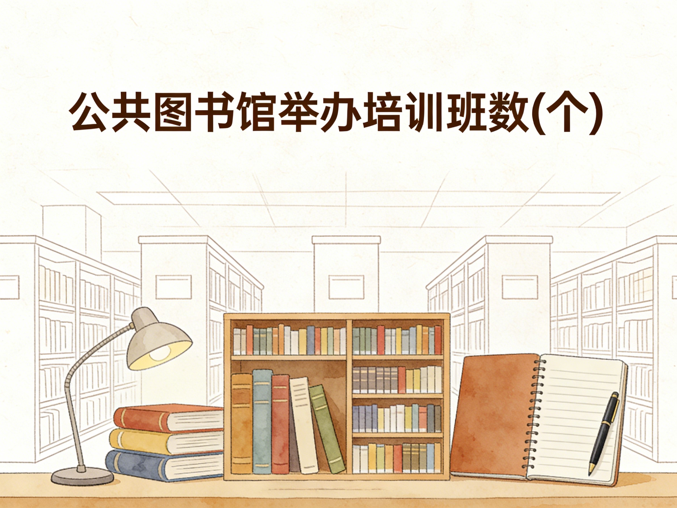 2011-2024年中国公共图书馆举办培训班数数据集