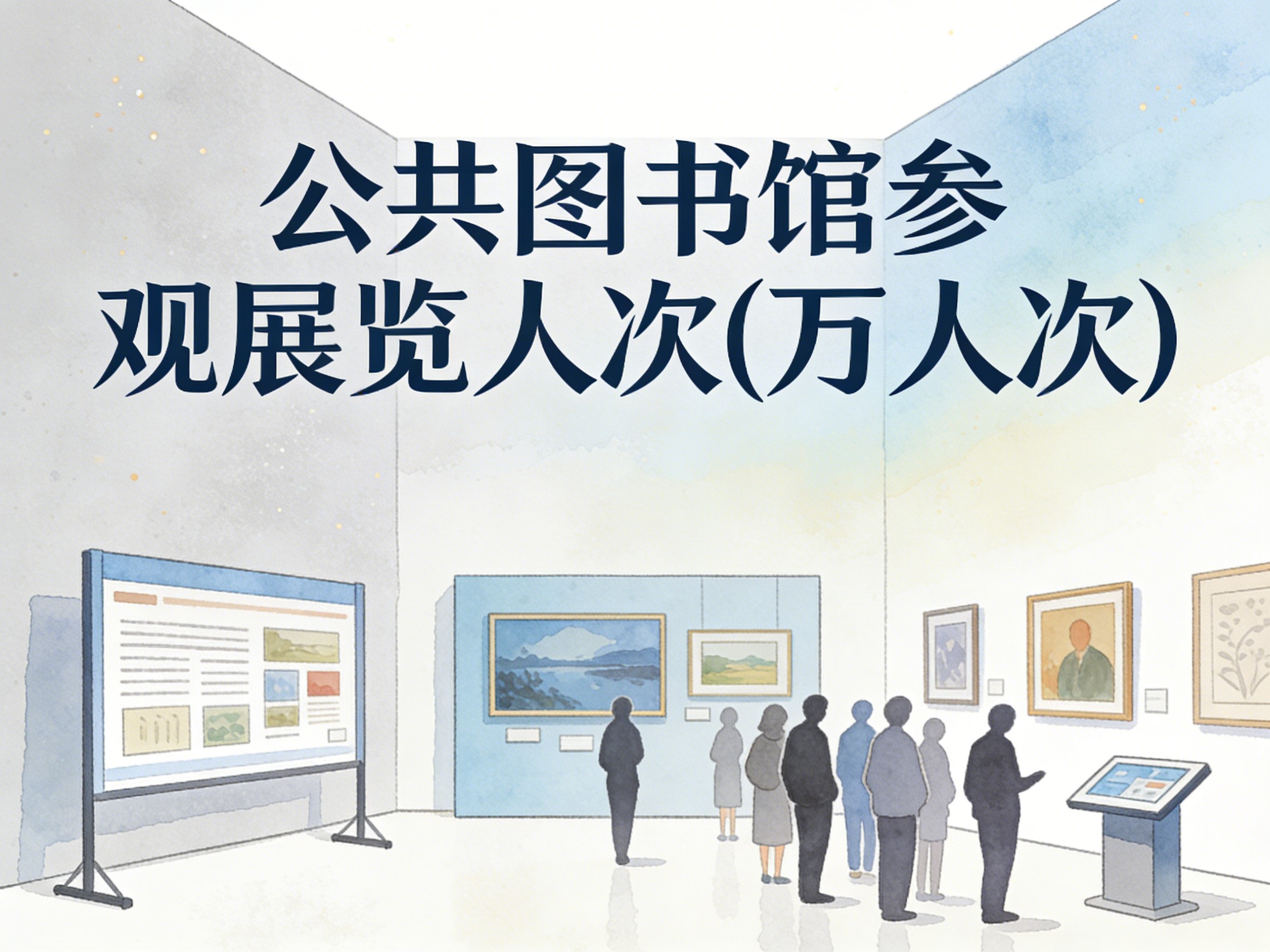 2011-2024年中国公共图书馆参观展览人次数据集