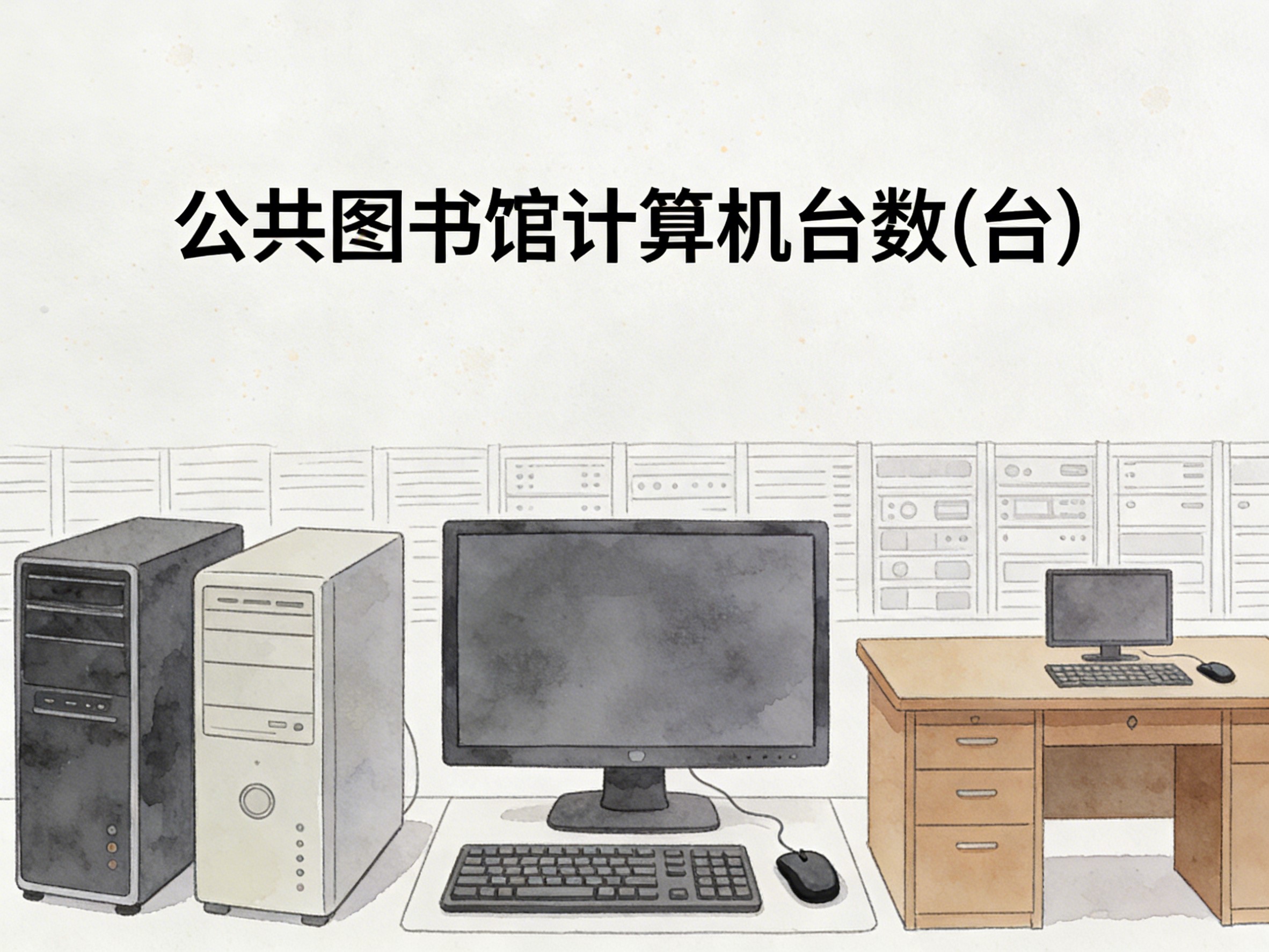 2011-2024年中国公共图书馆计算机台数数据集