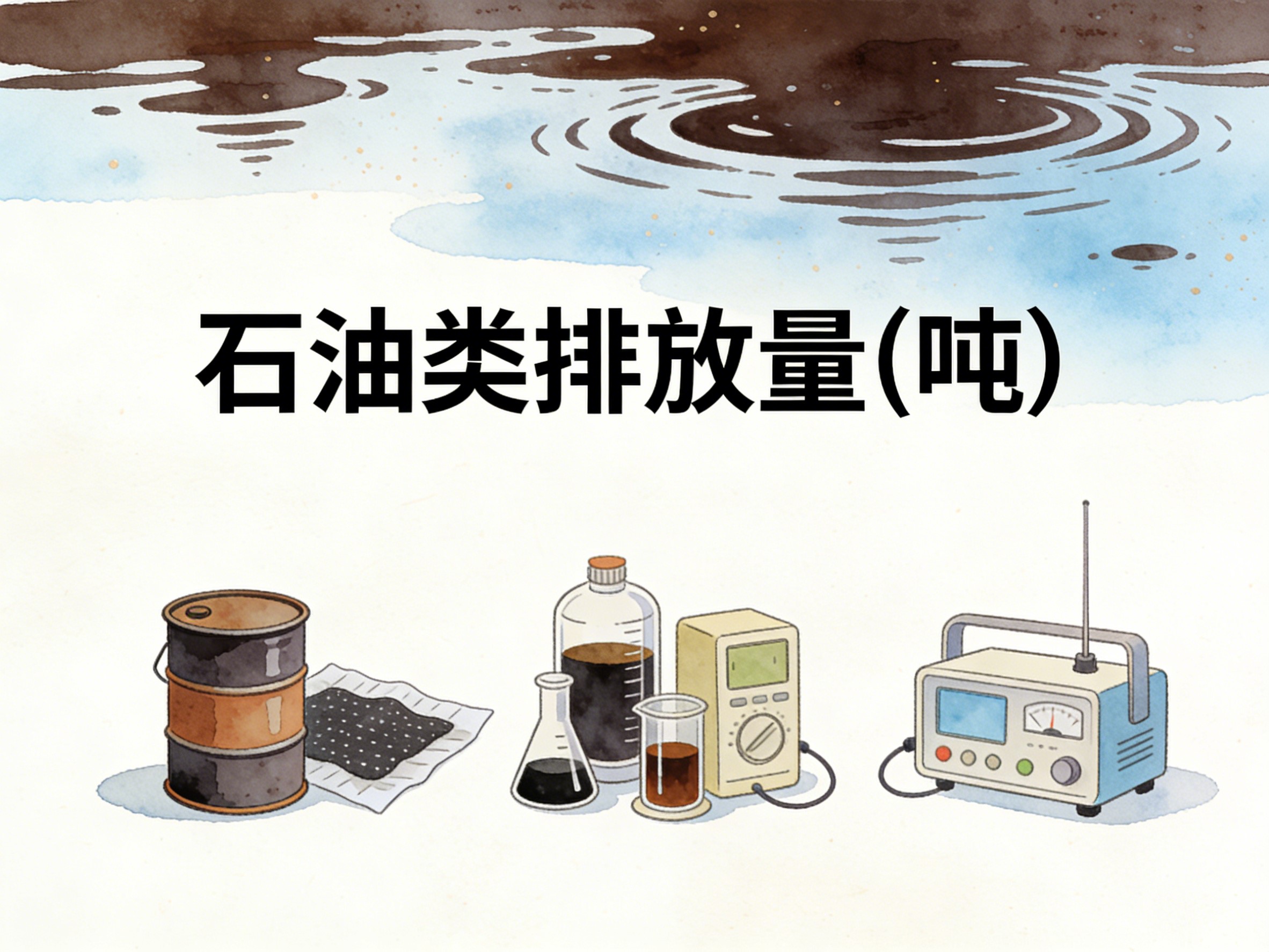 2011-2024年中国石油类排放量数据集