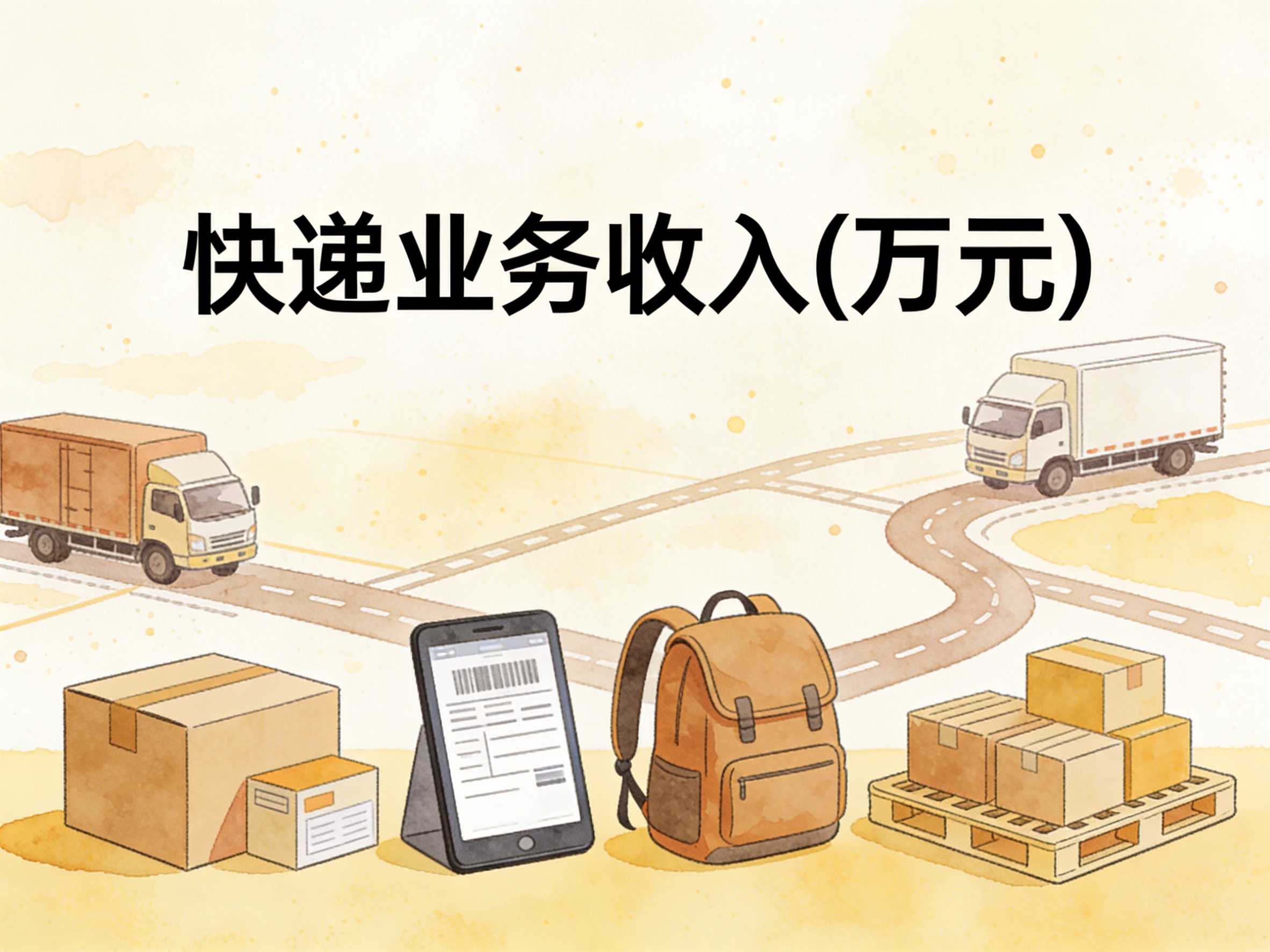 2011-2024年中国快递业务收入数据集