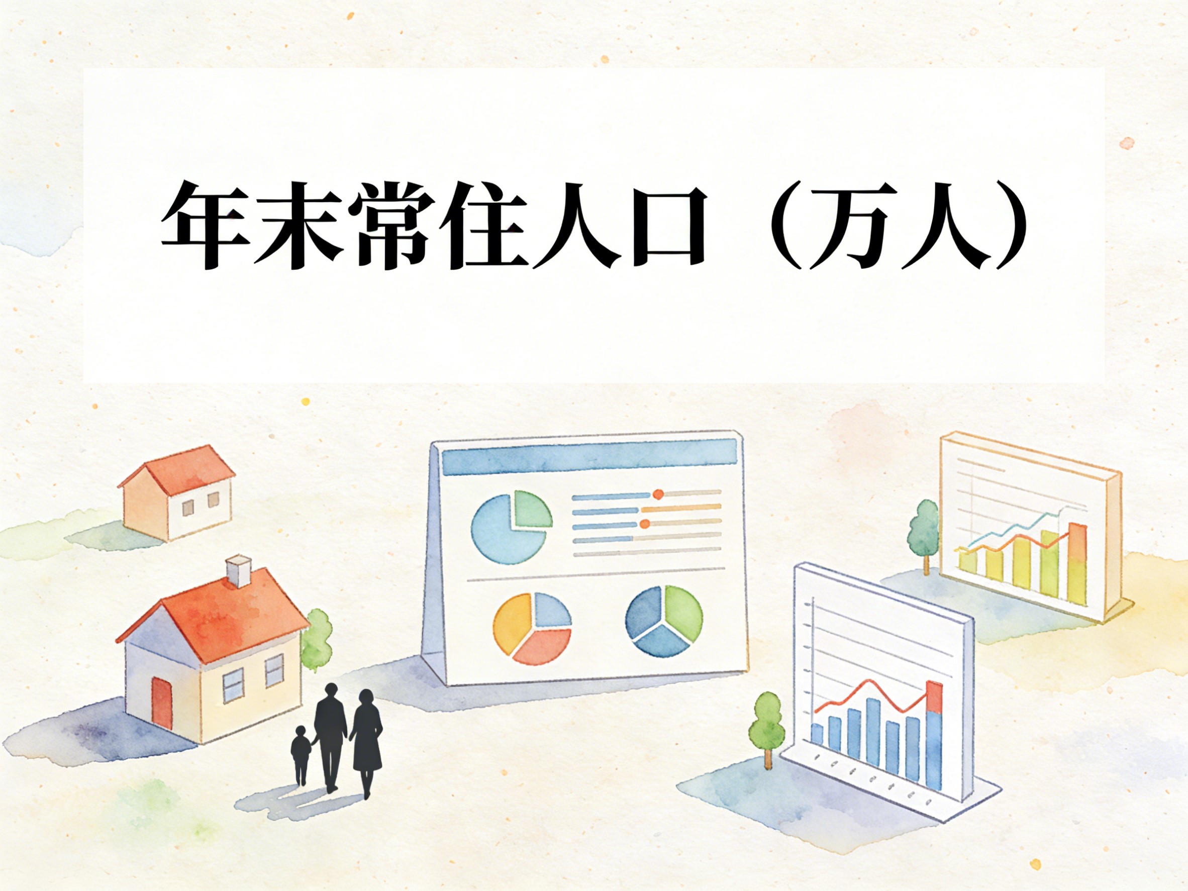 2000-2024年中国年末常住人口数据集