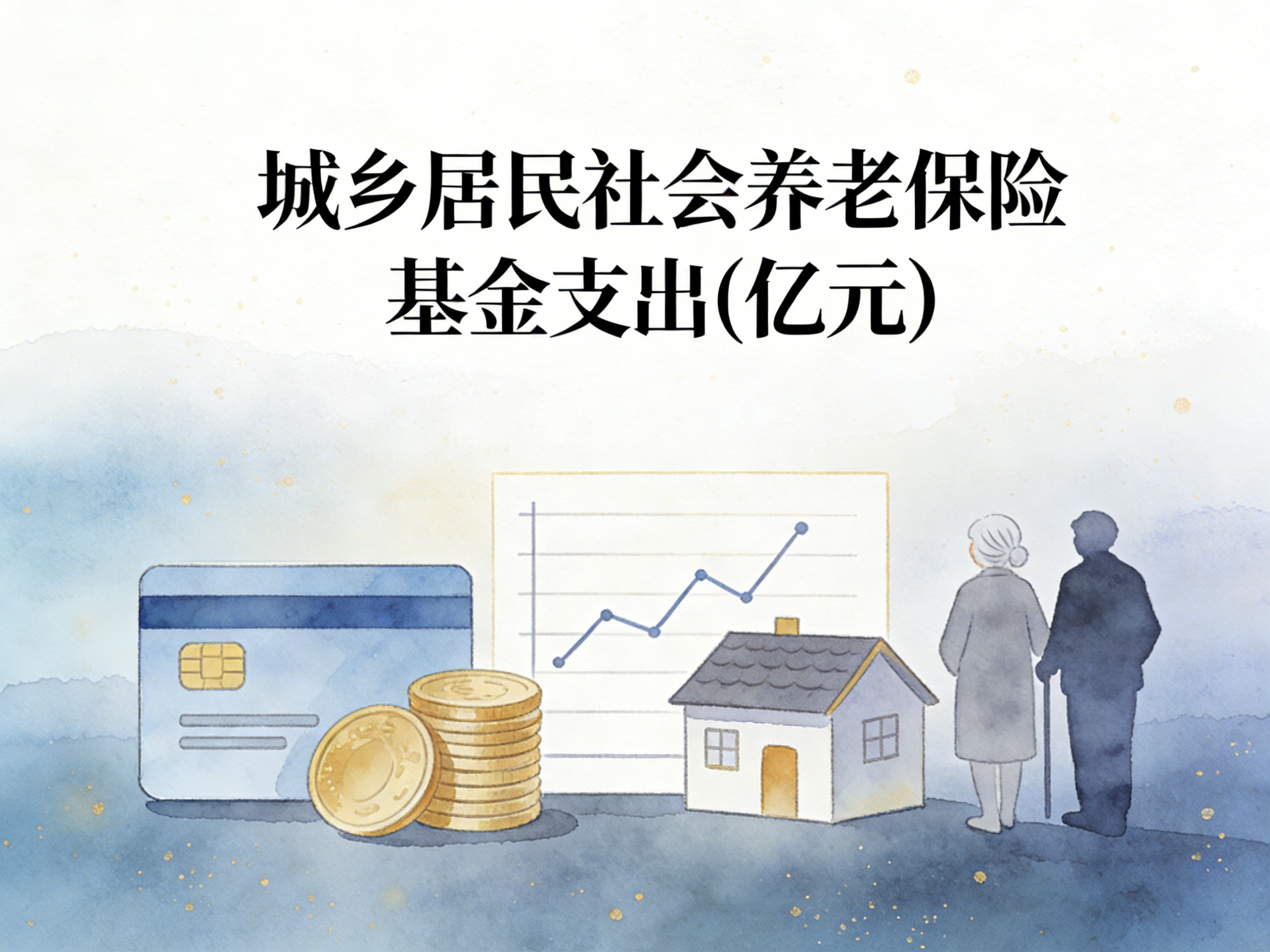 2012-2024年中国城乡居民社会养老保险基金支出数据集