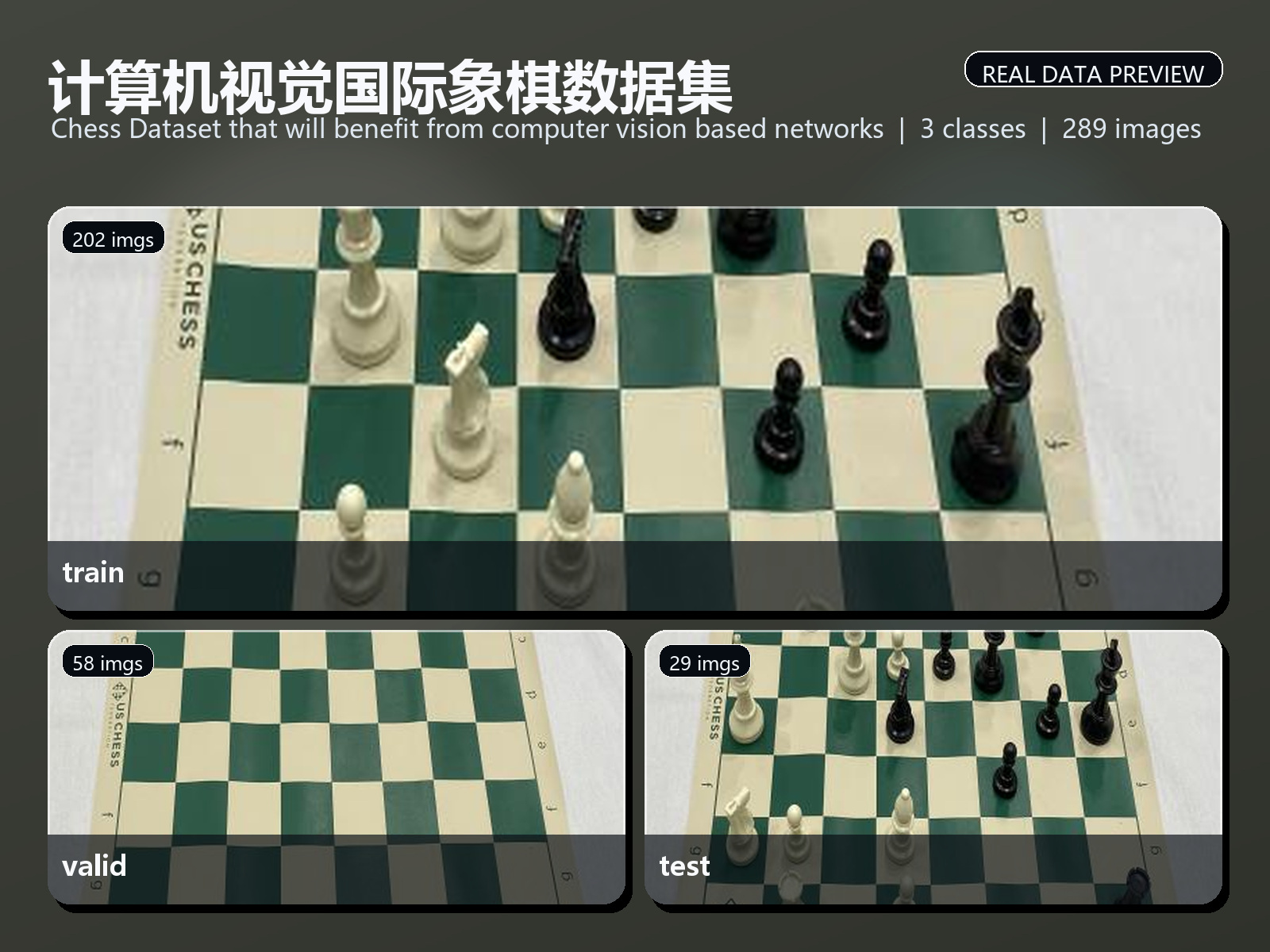 计算机视觉国际象棋数据集