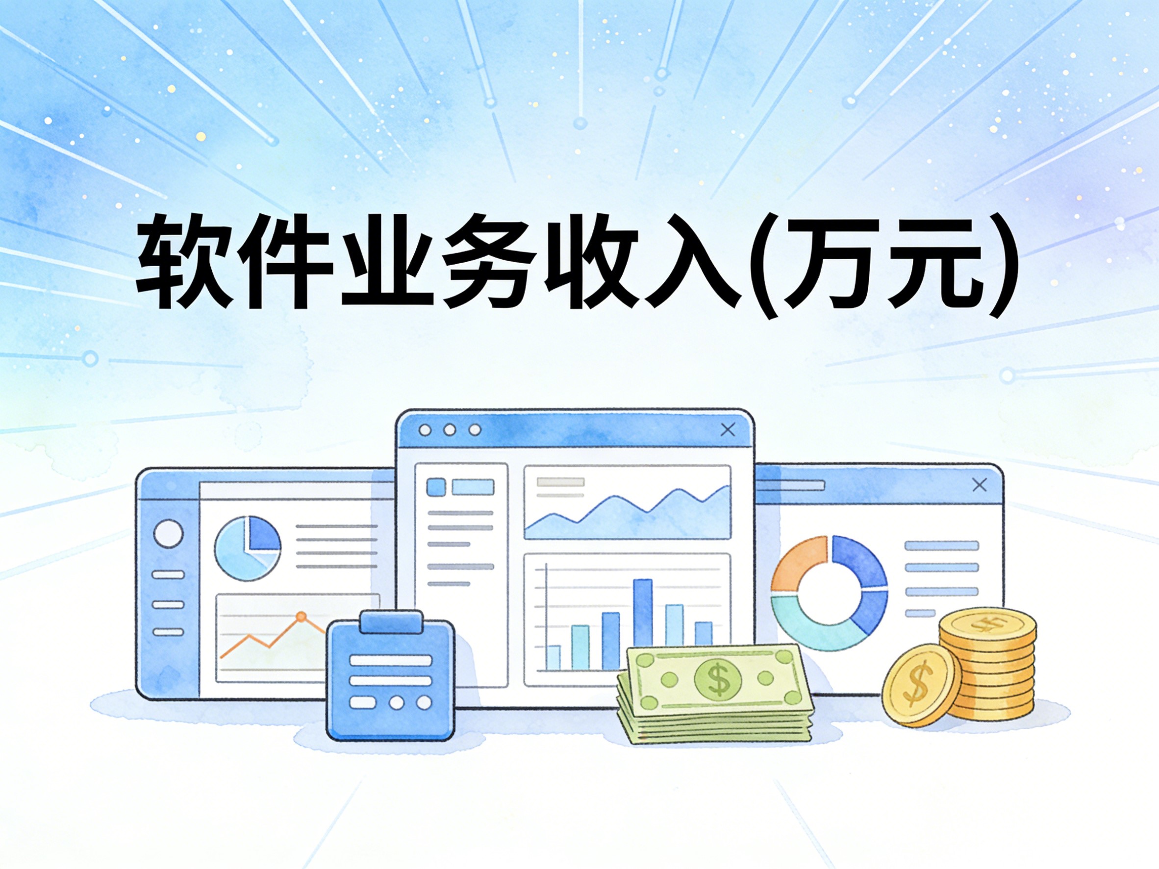 2012-2024年中国软件业务收入数据集