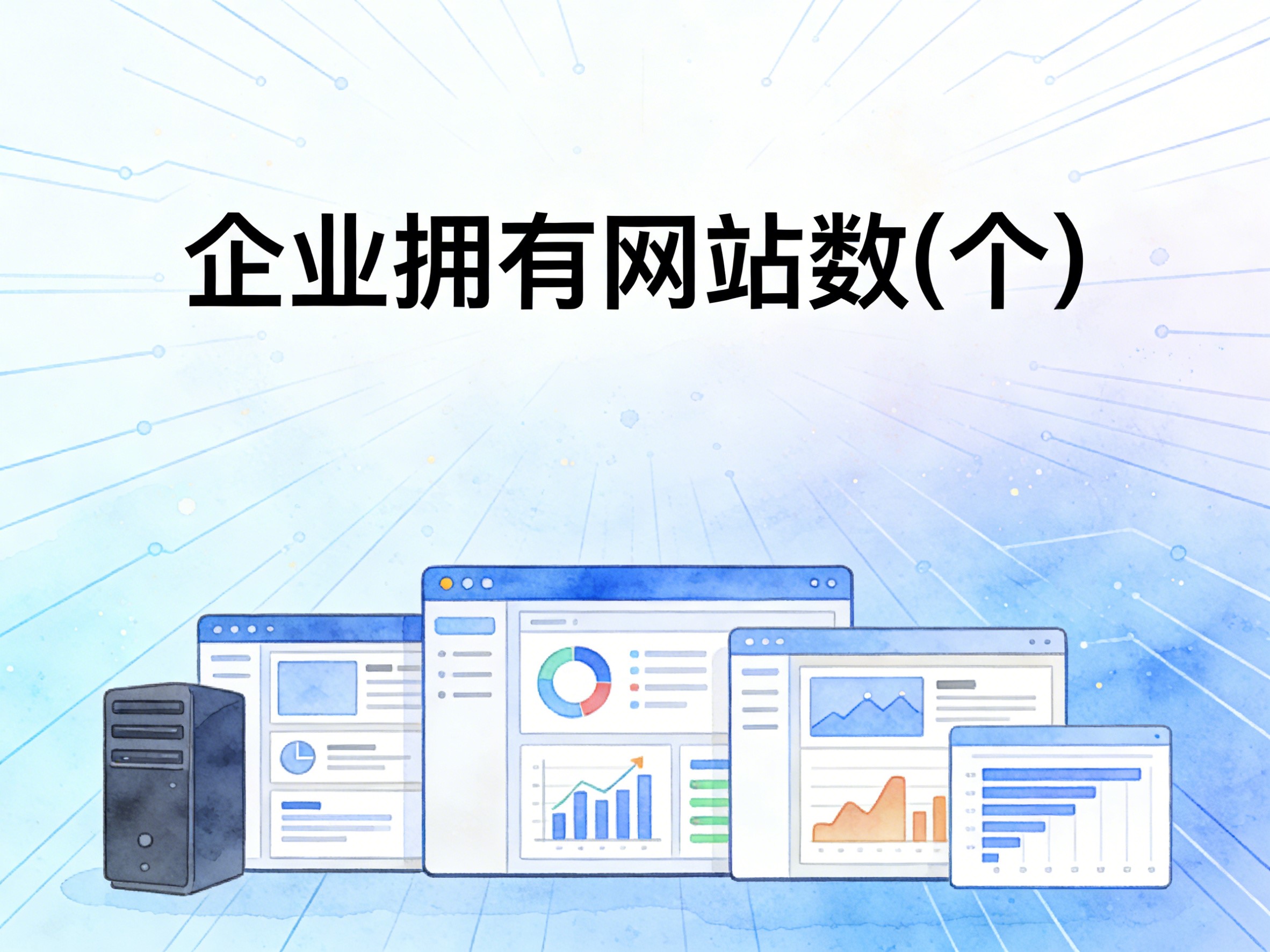 2013-2024年中国企业拥有网站数数据集