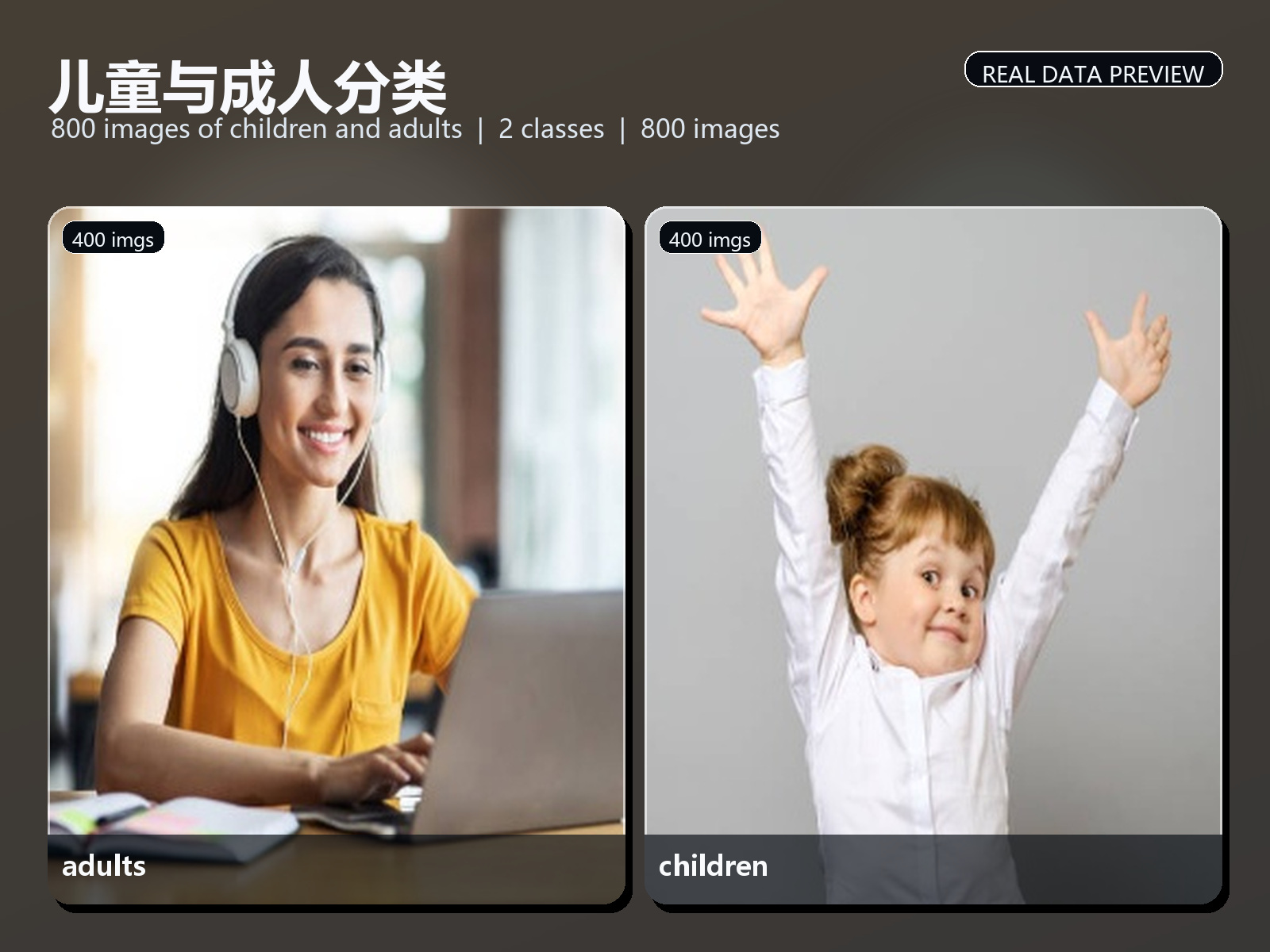 儿童与成人分类