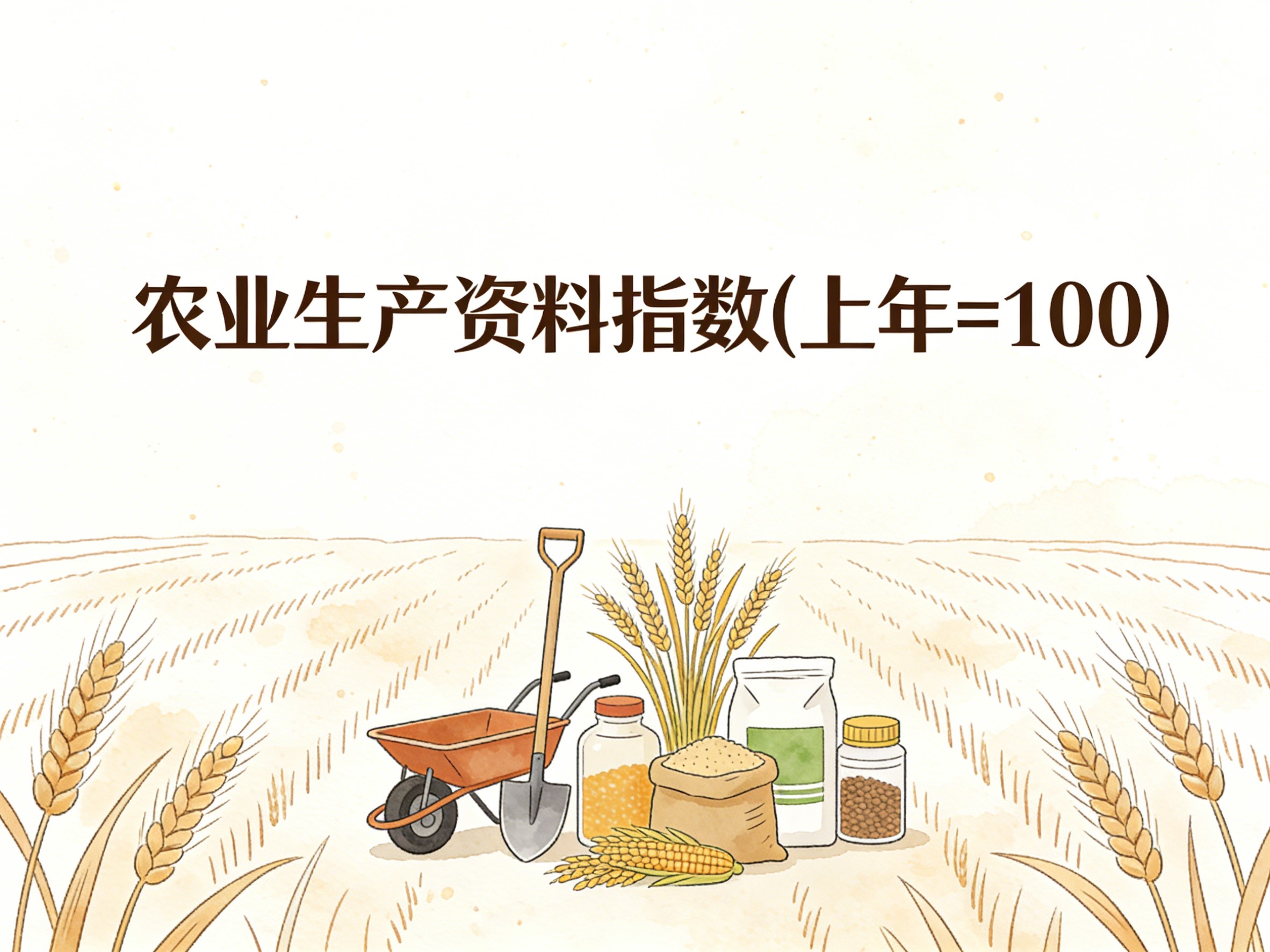 1994-2020年中国农业生产资料指数数据集