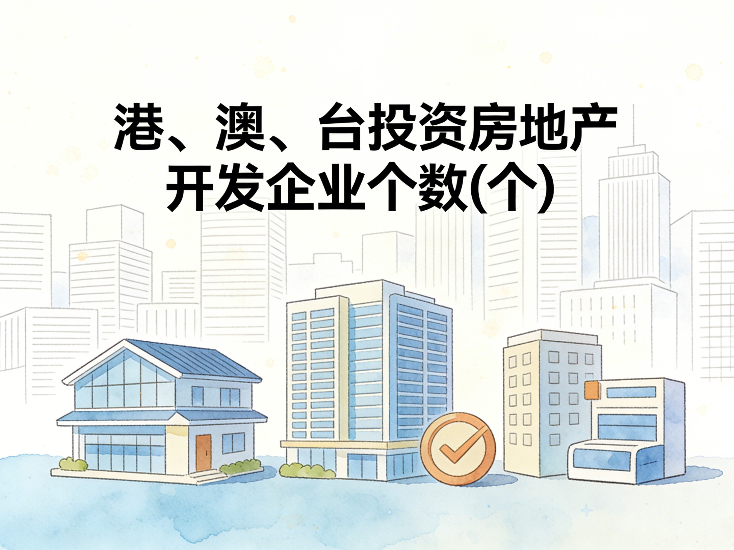 2000-2022年中国港、澳、台投资房地产开发企业个数数据集