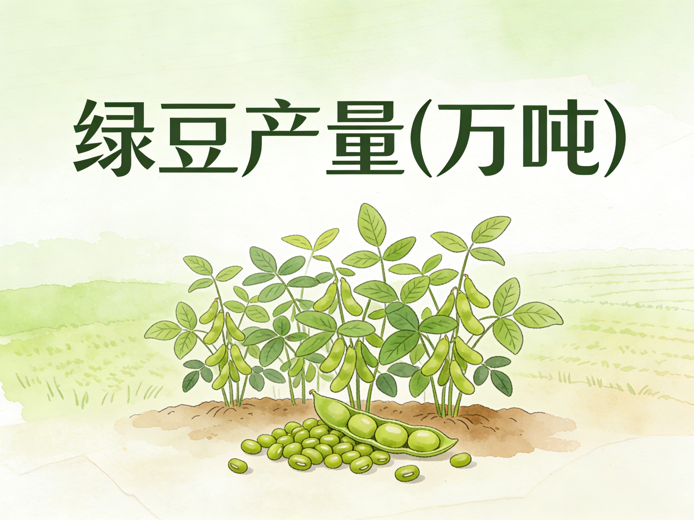 2002-2022年中国绿豆产量数据集