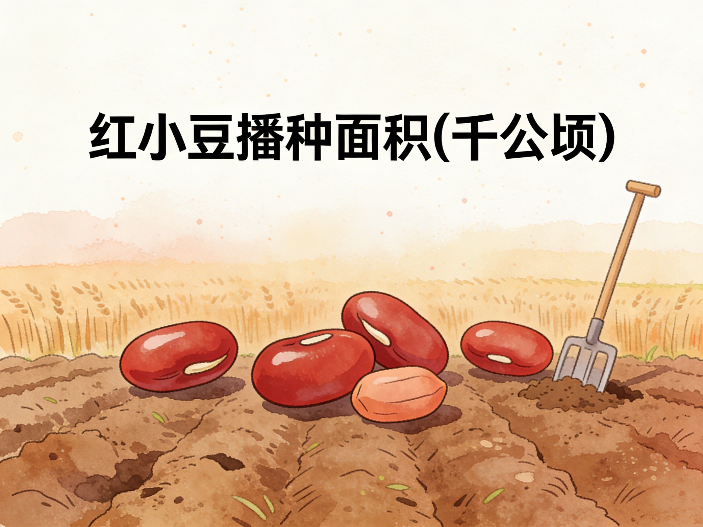 2002-2022年中国红小豆播种面积数据集