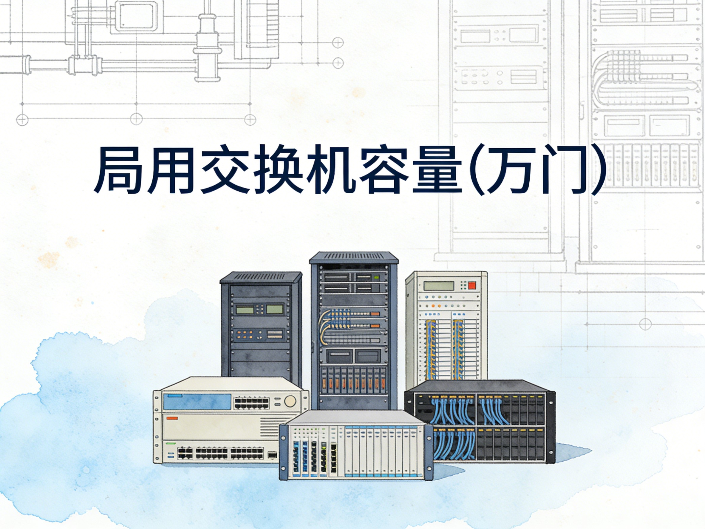 2001-2020年中国局用交换机容量数据集