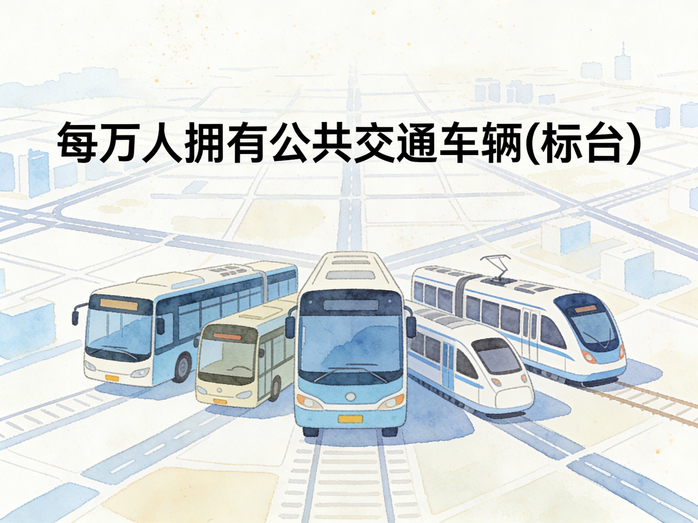 2004-2022年中国每万人拥有公共交通车辆数据集