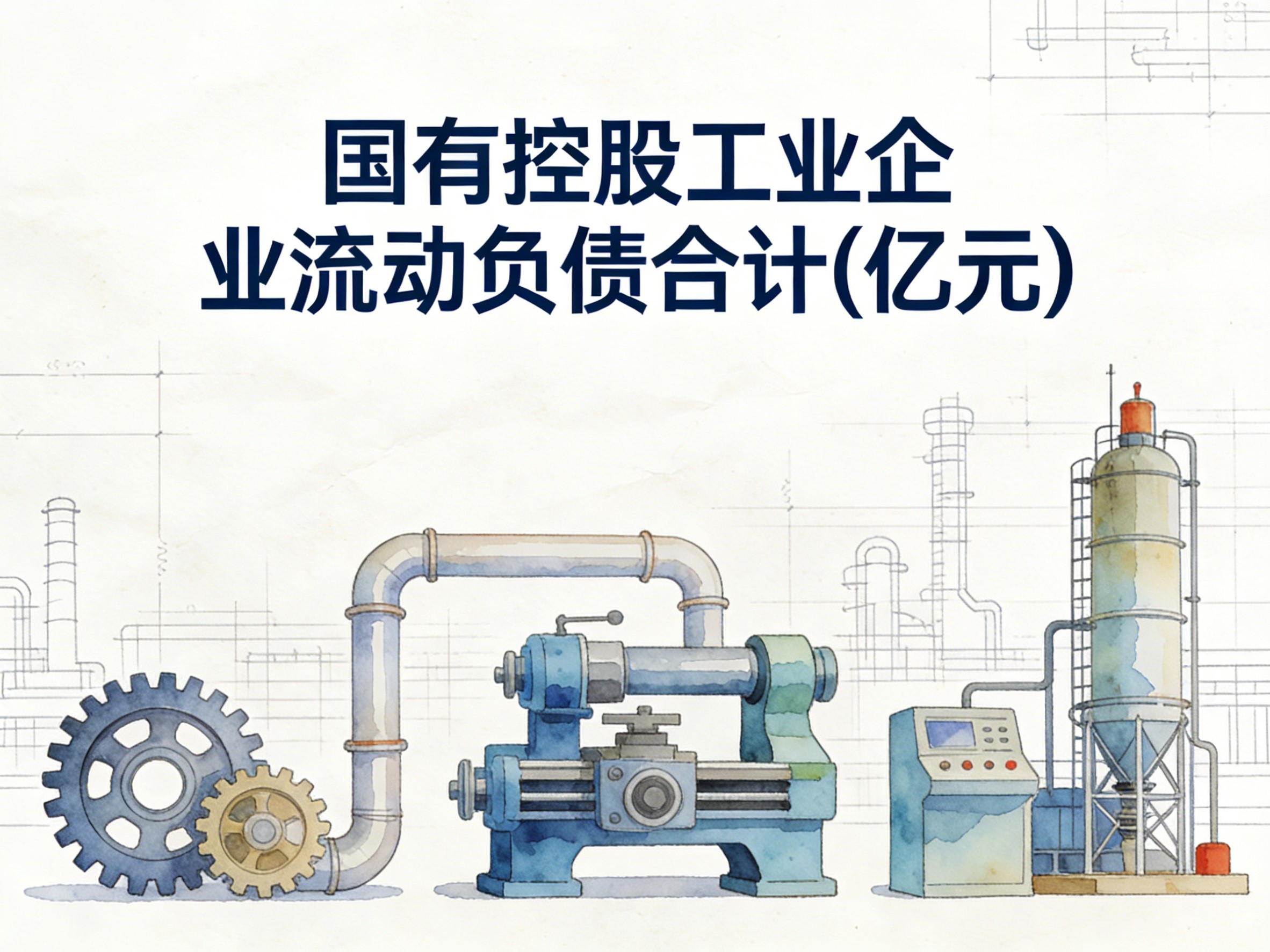 1999-2017年中国国有控股工业企业流动负债合计数据集