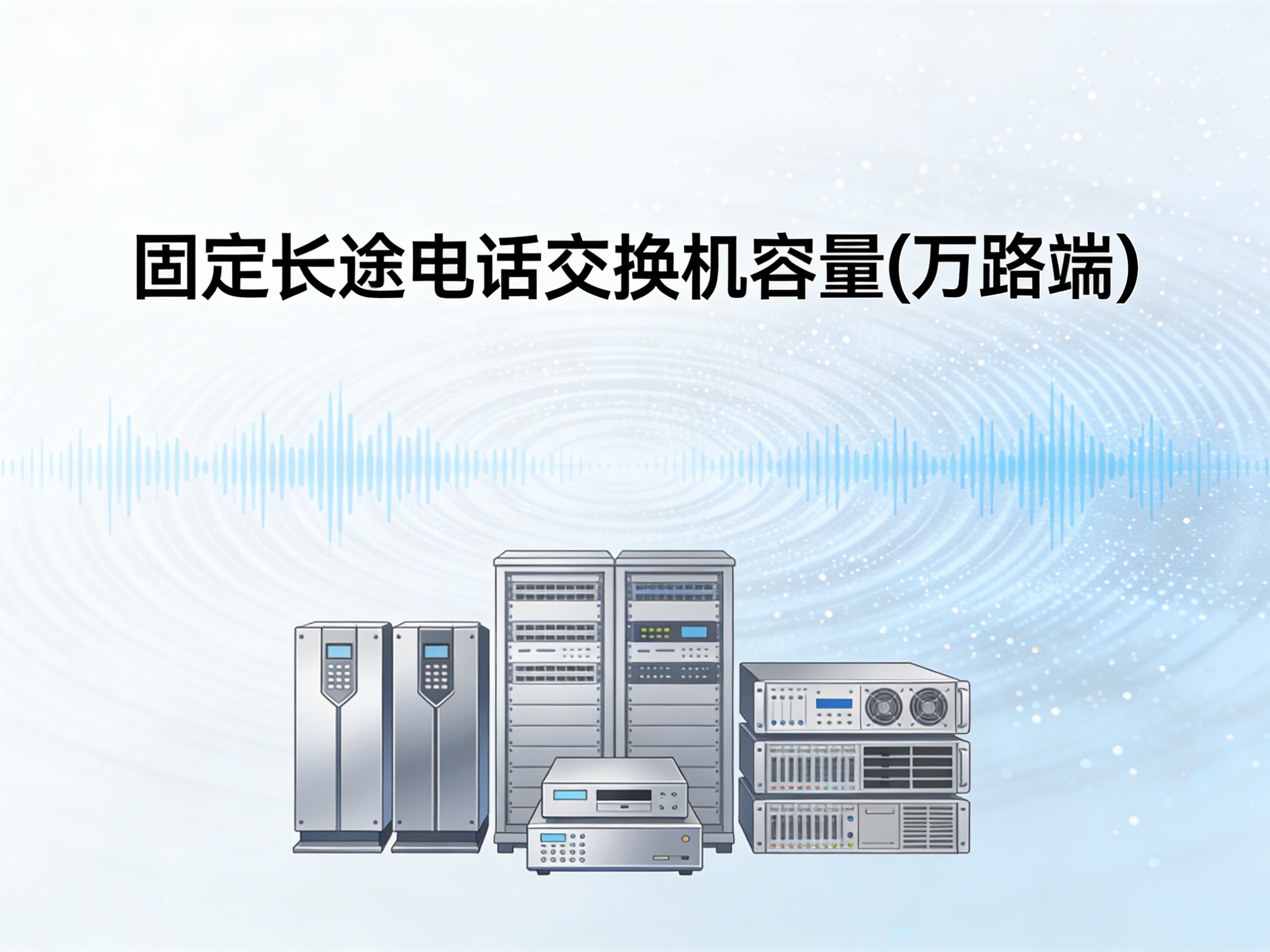 2001-2019年中国固定长途电话交换机容量数据集