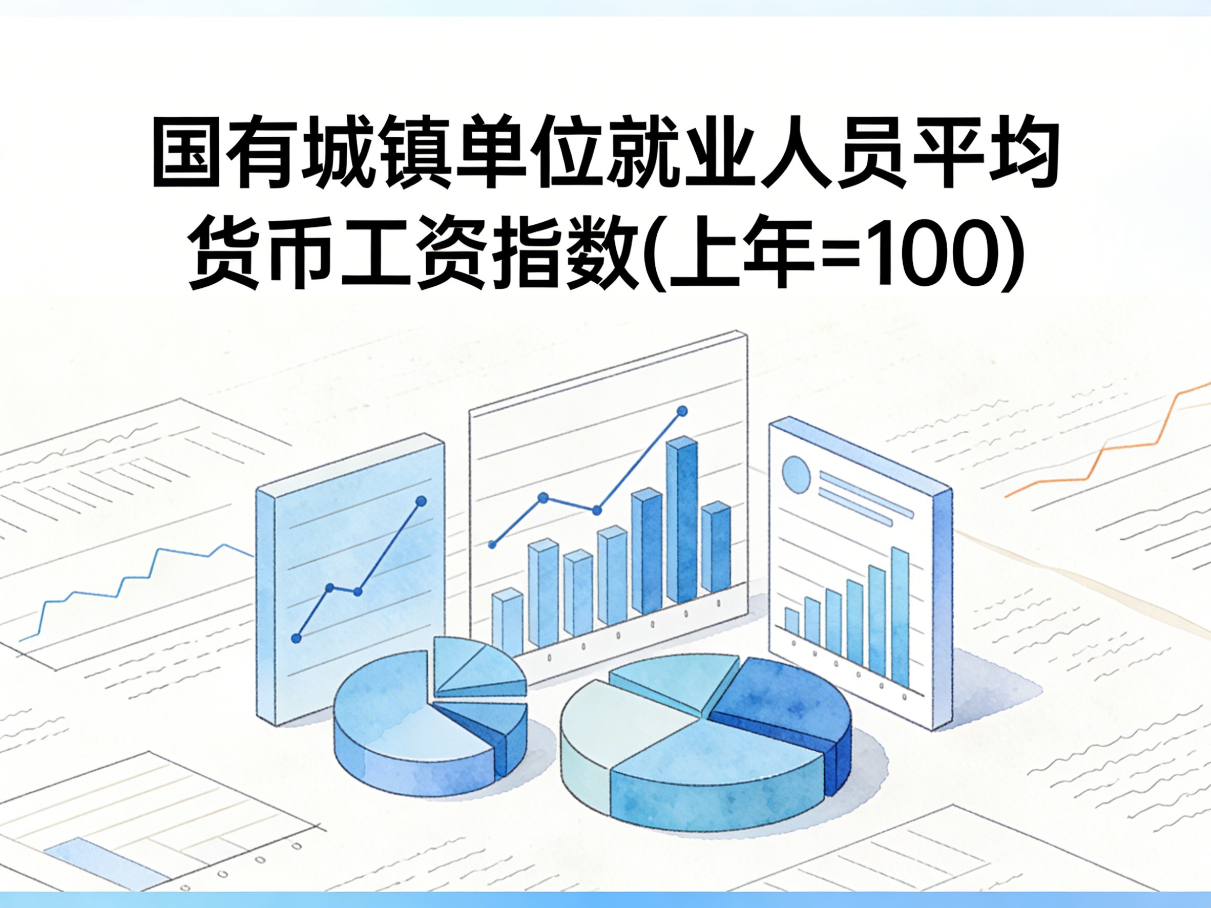 2006-2023年中国国有城镇单位就业人员平均货币工资指数数据集