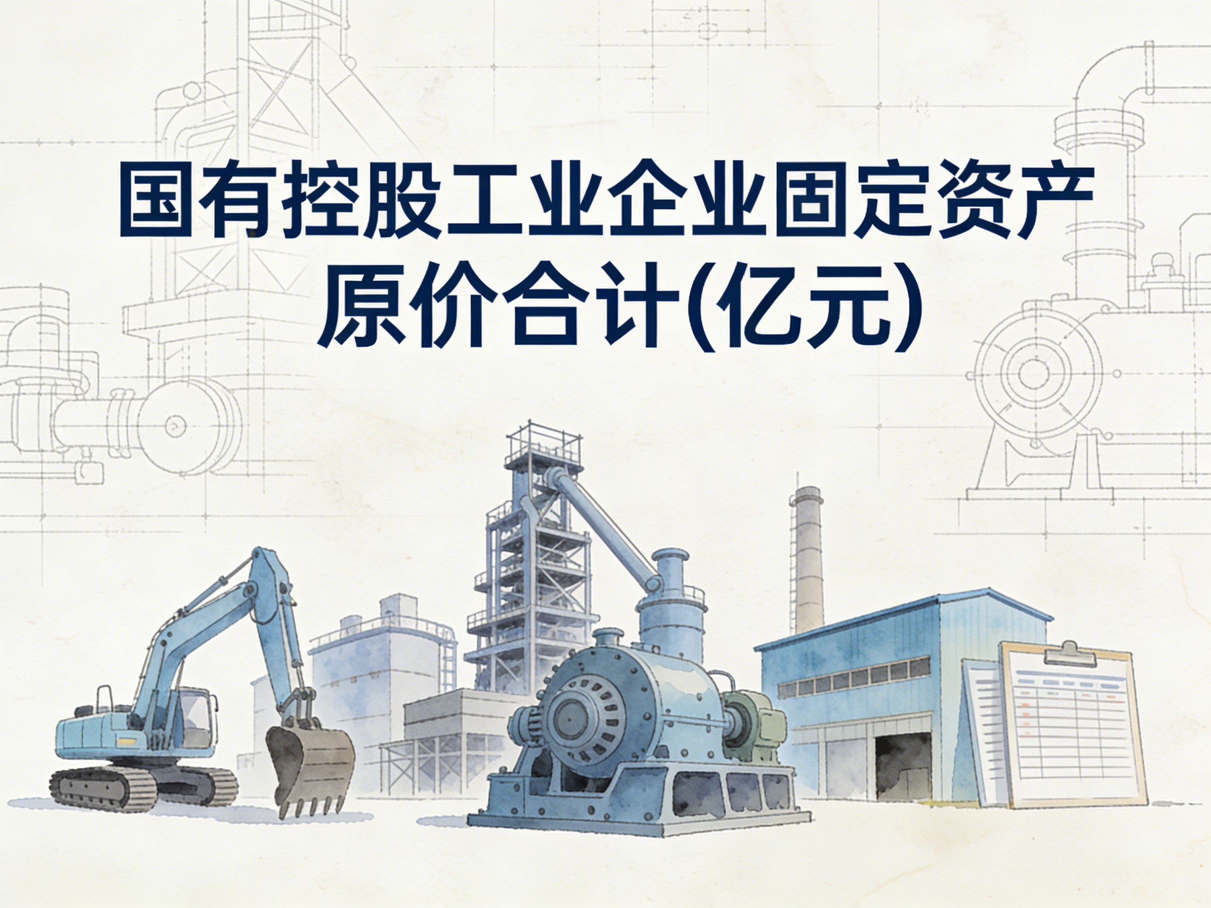 2000-2017年中国国有控股工业企业固定资产原价合计数据集