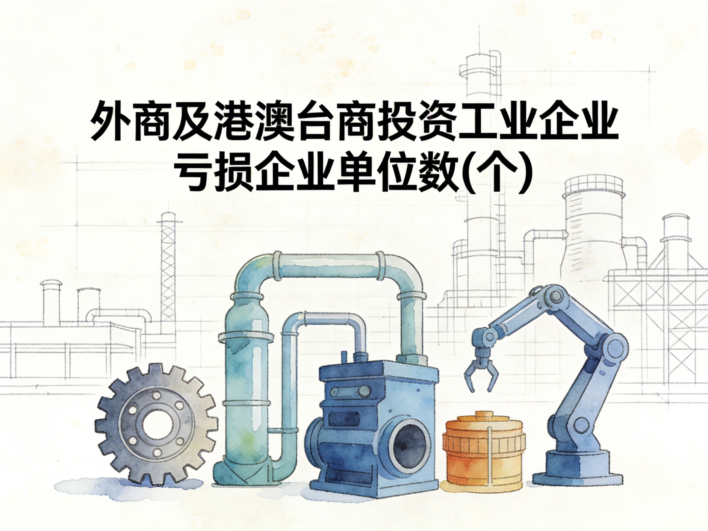 2000-2017年中国外商及港澳台商投资工业企业亏损企业单位数数据集