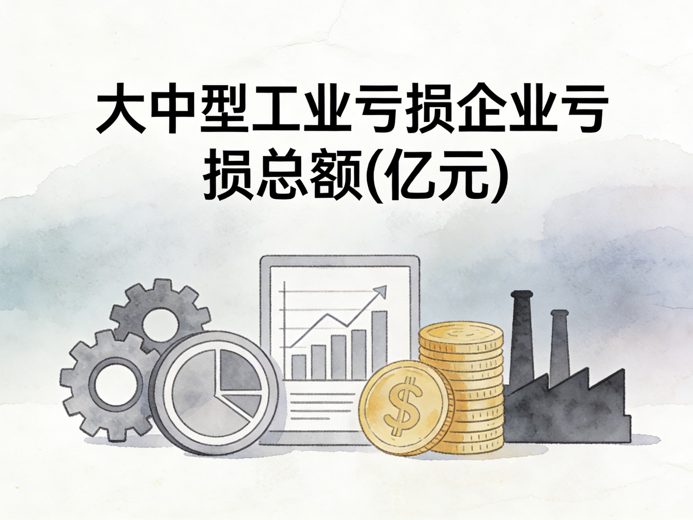 2000-2017年中国大中型工业亏损企业亏损总额数据集