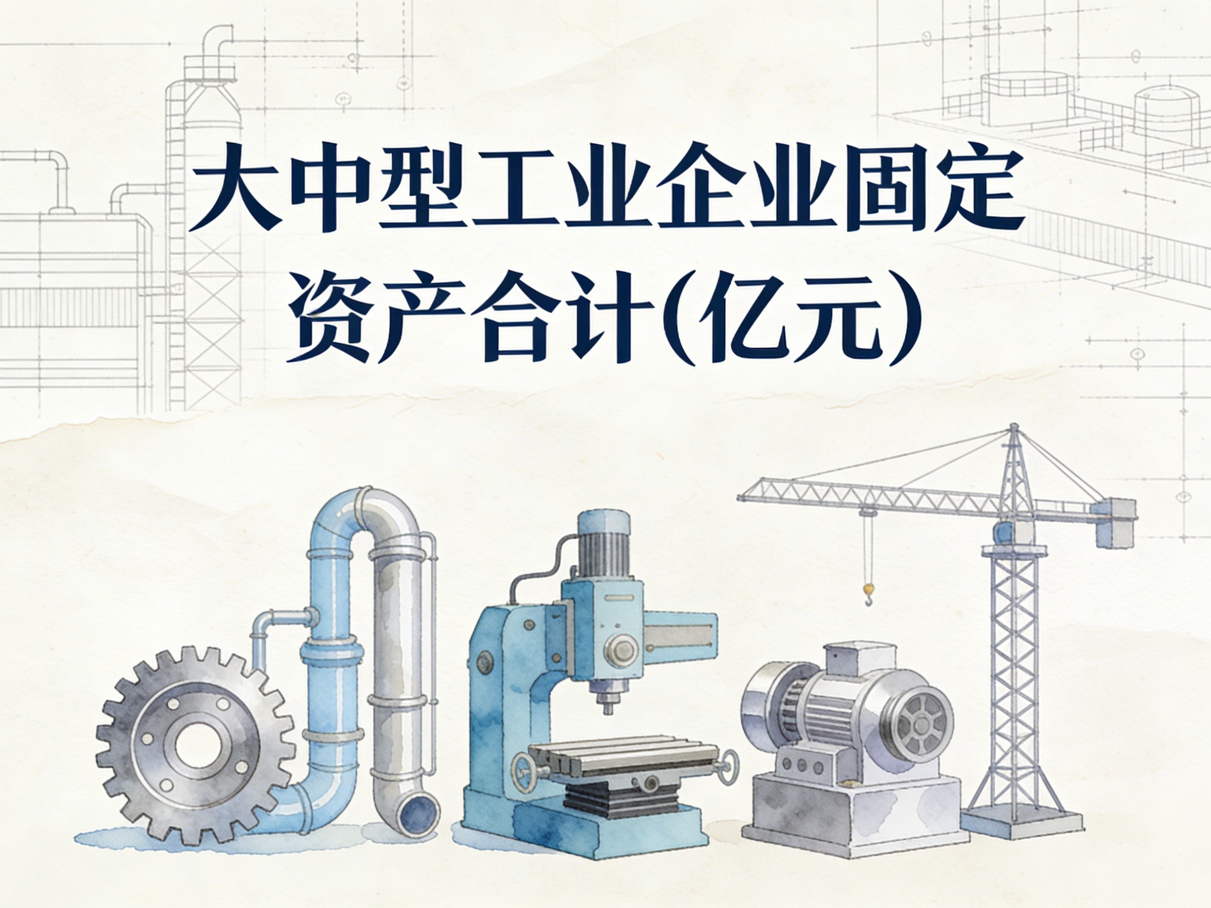 2000-2017年中国大中型工业企业固定资产合计数据集