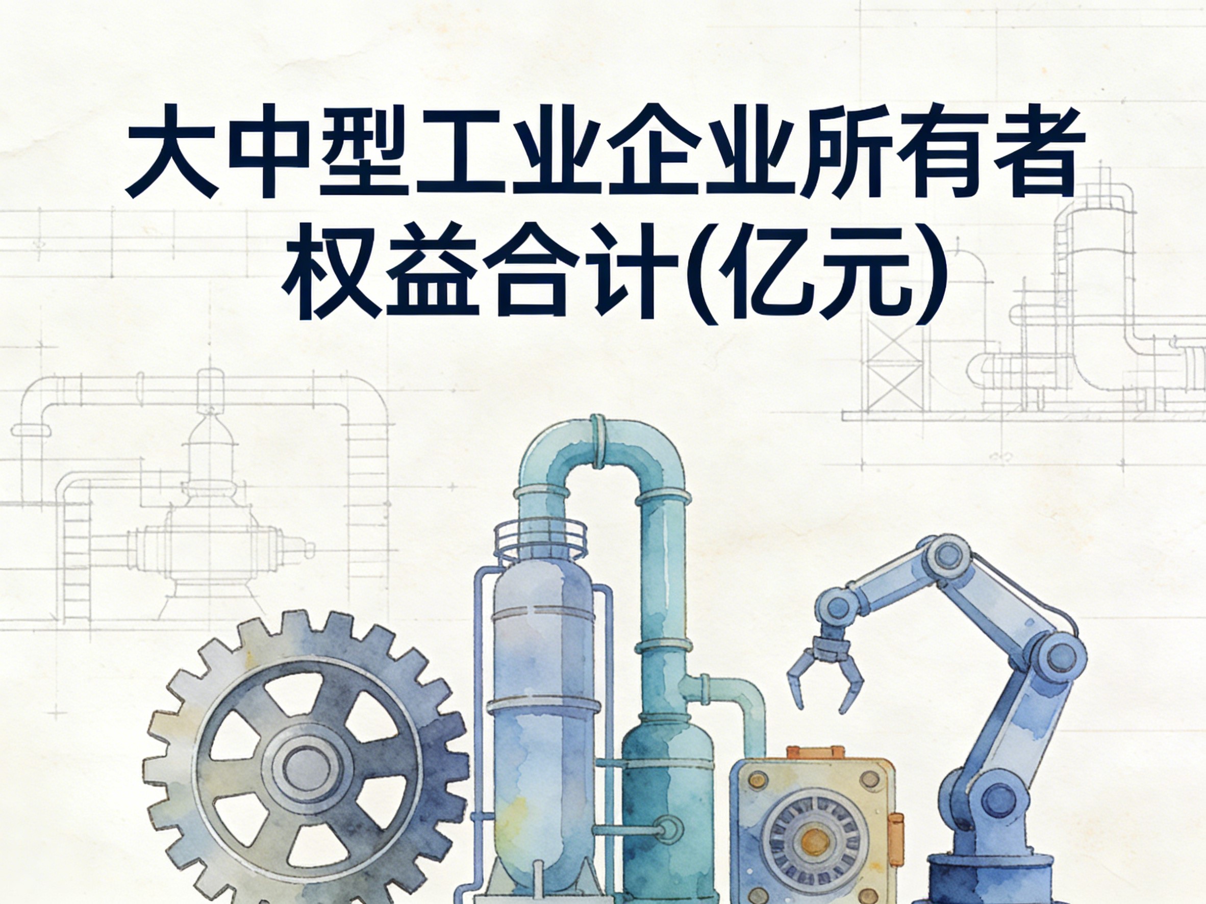 2000-2017年中国大中型工业企业所有者权益合计数据集