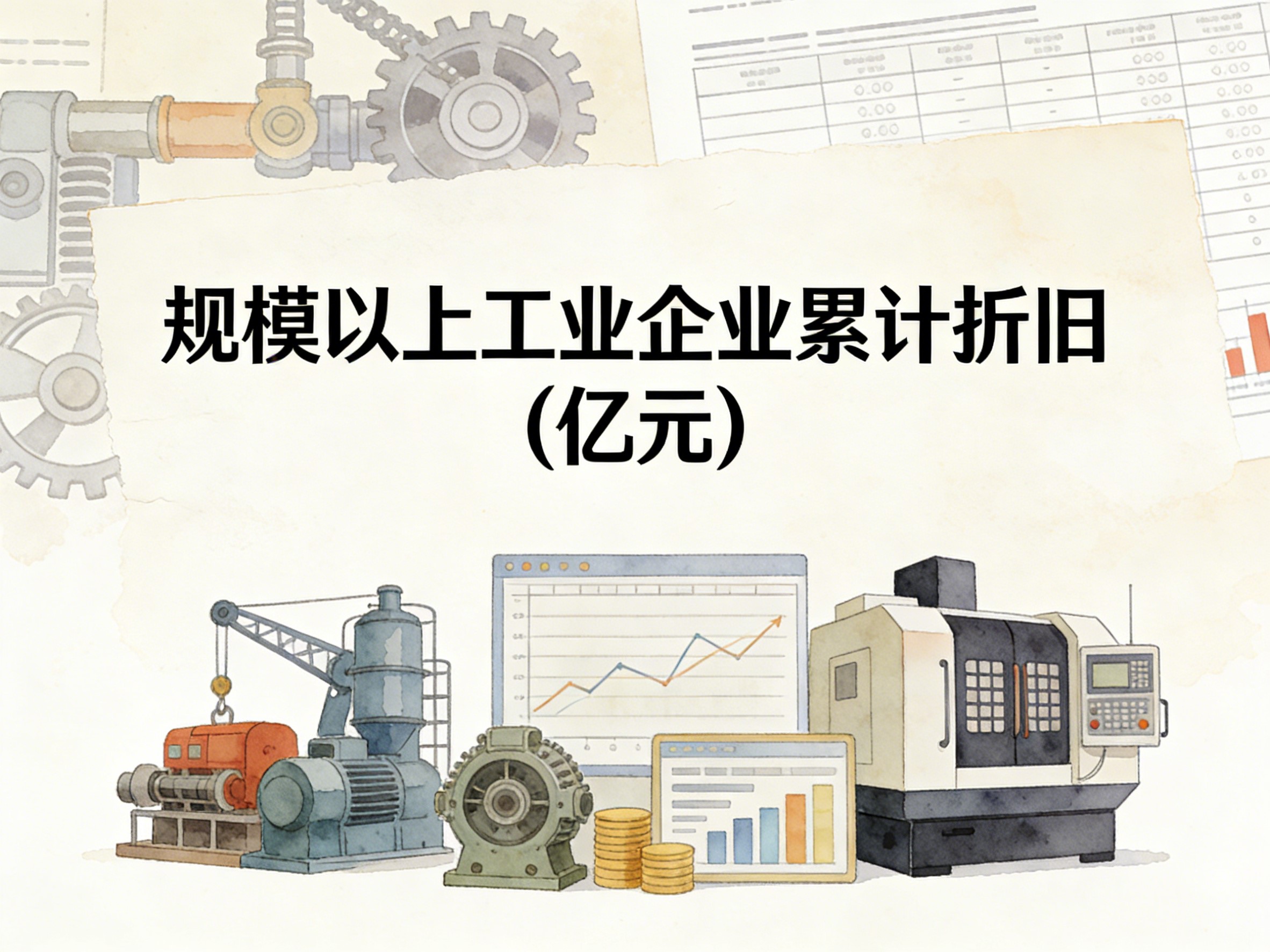 2000-2017年中国规模以上工业企业累计折旧数据集