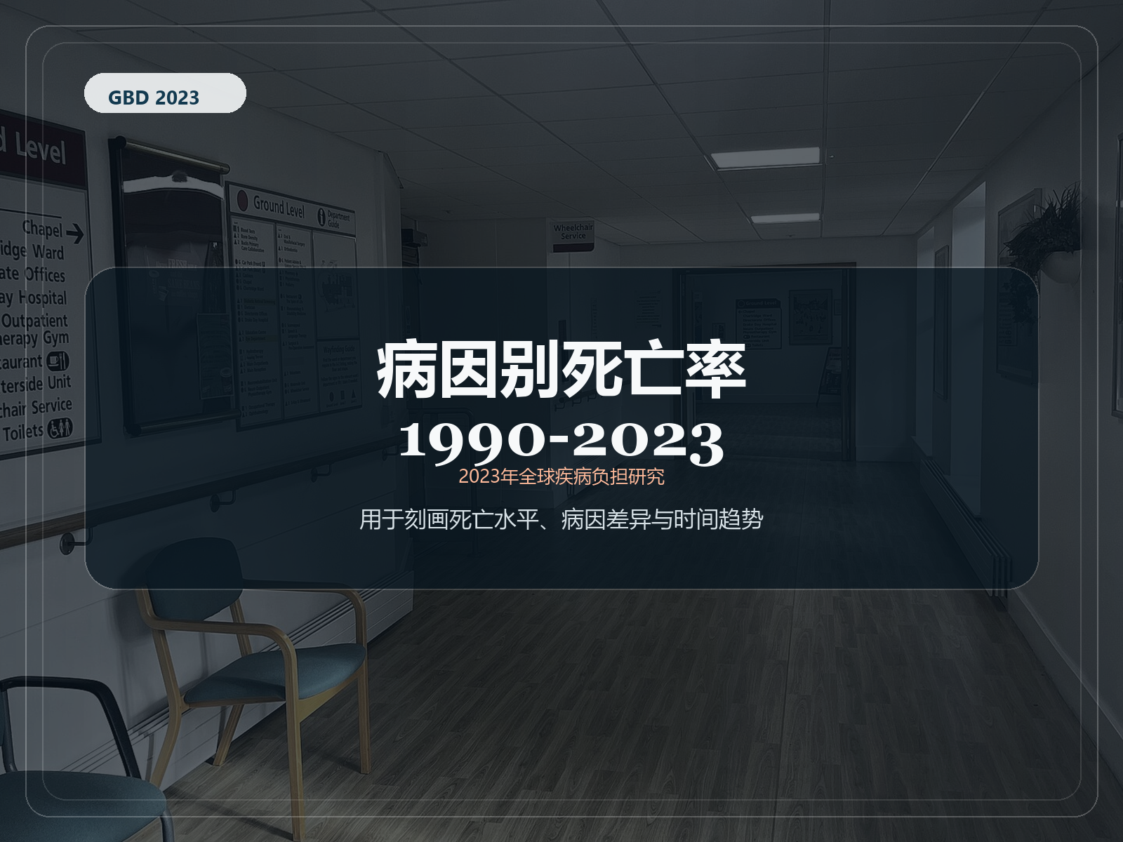 2023 年全球疾病负担研究 1990-2023 年特定原因死亡率