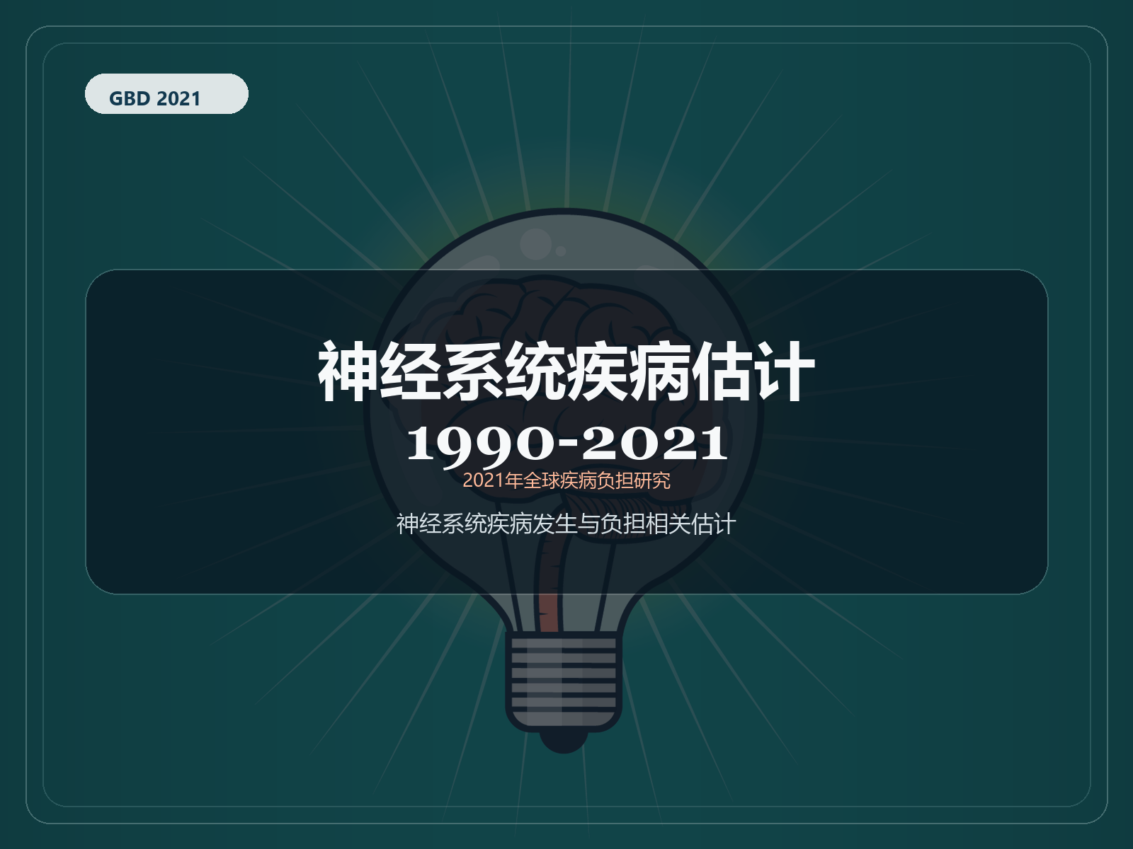2021 年全球疾病负担研究 1990-2021 年神经系统疾病估计