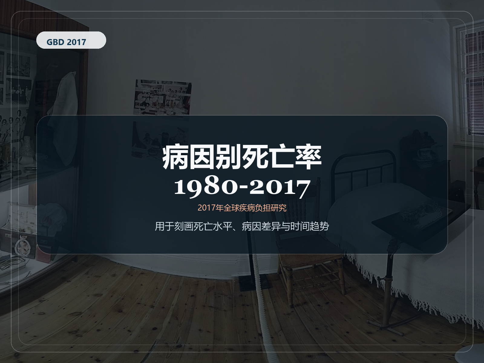 2017 年全球疾病负担研究 1980-2017 年特定原因死亡率