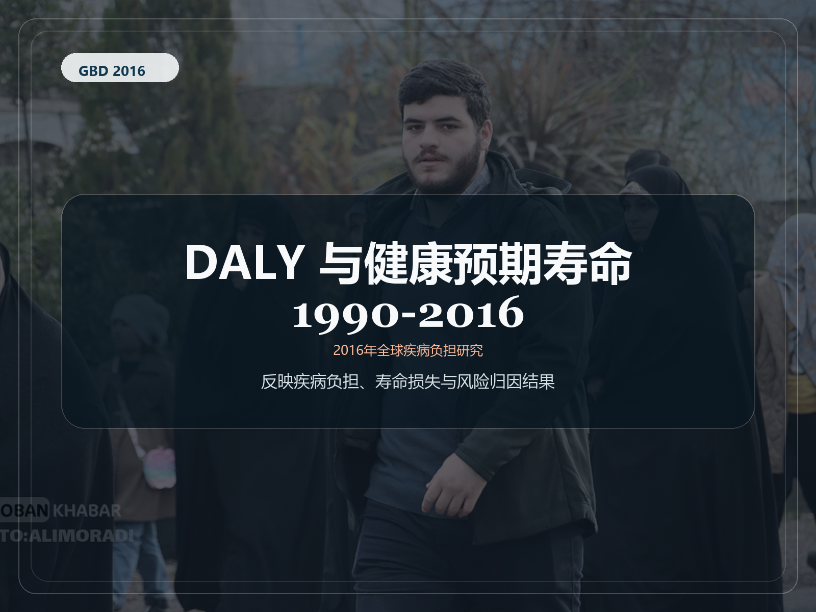 2016 年全球疾病负担研究 1990-2016 年残疾调整生命年和健康预期寿命