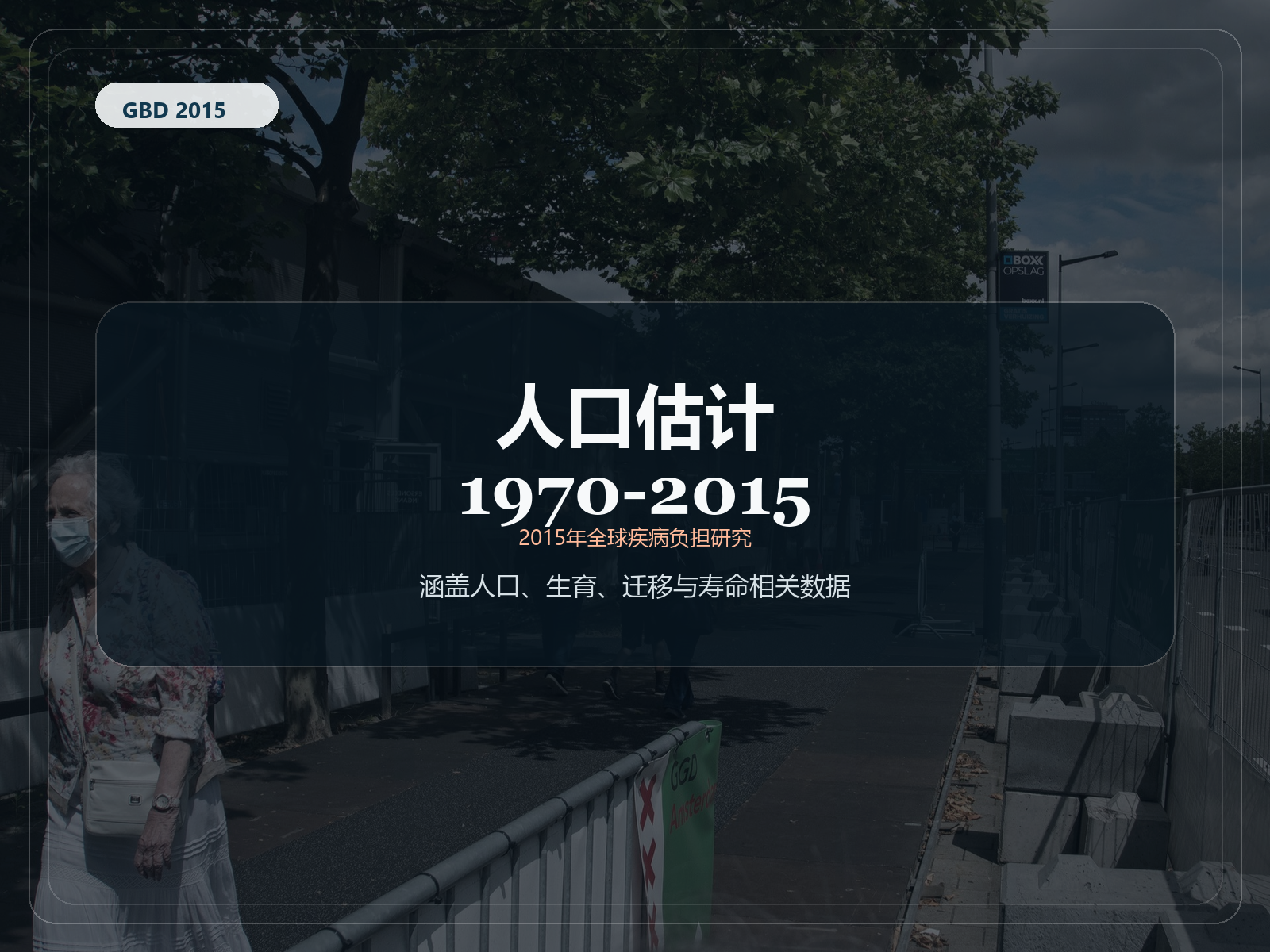 2015 年全球疾病负担研究 1970-2015 年人口估计
